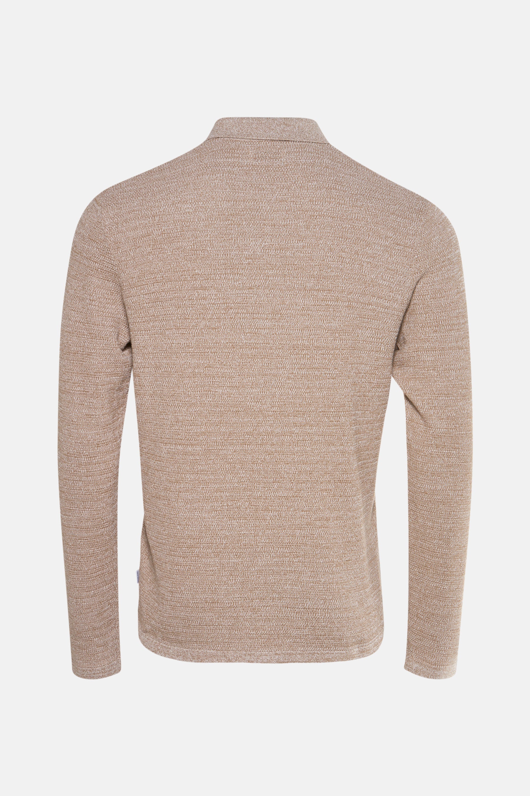 Pull met V-hals - beige - Image 2