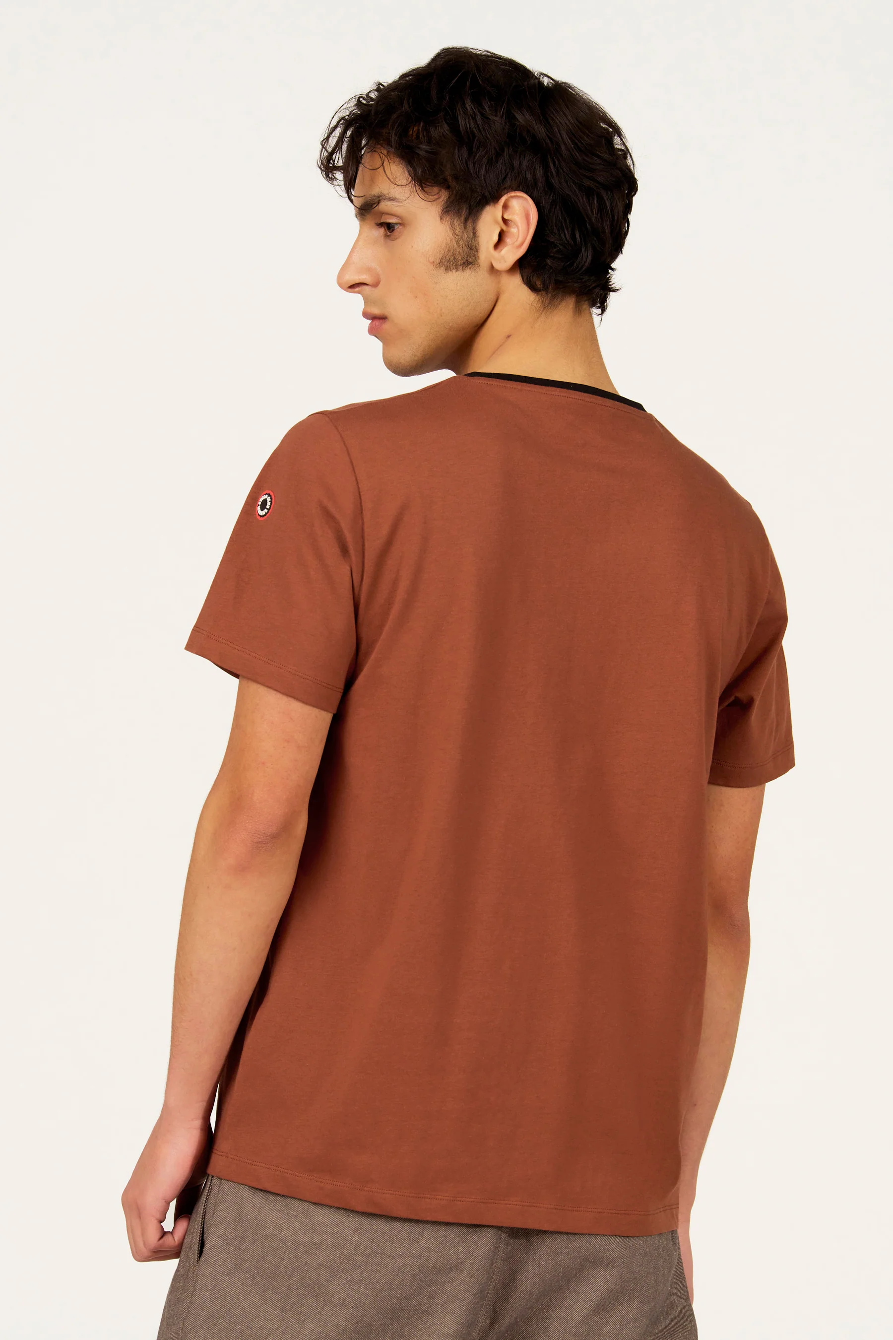 T-shirt met korte mouwen - beige - Image 3