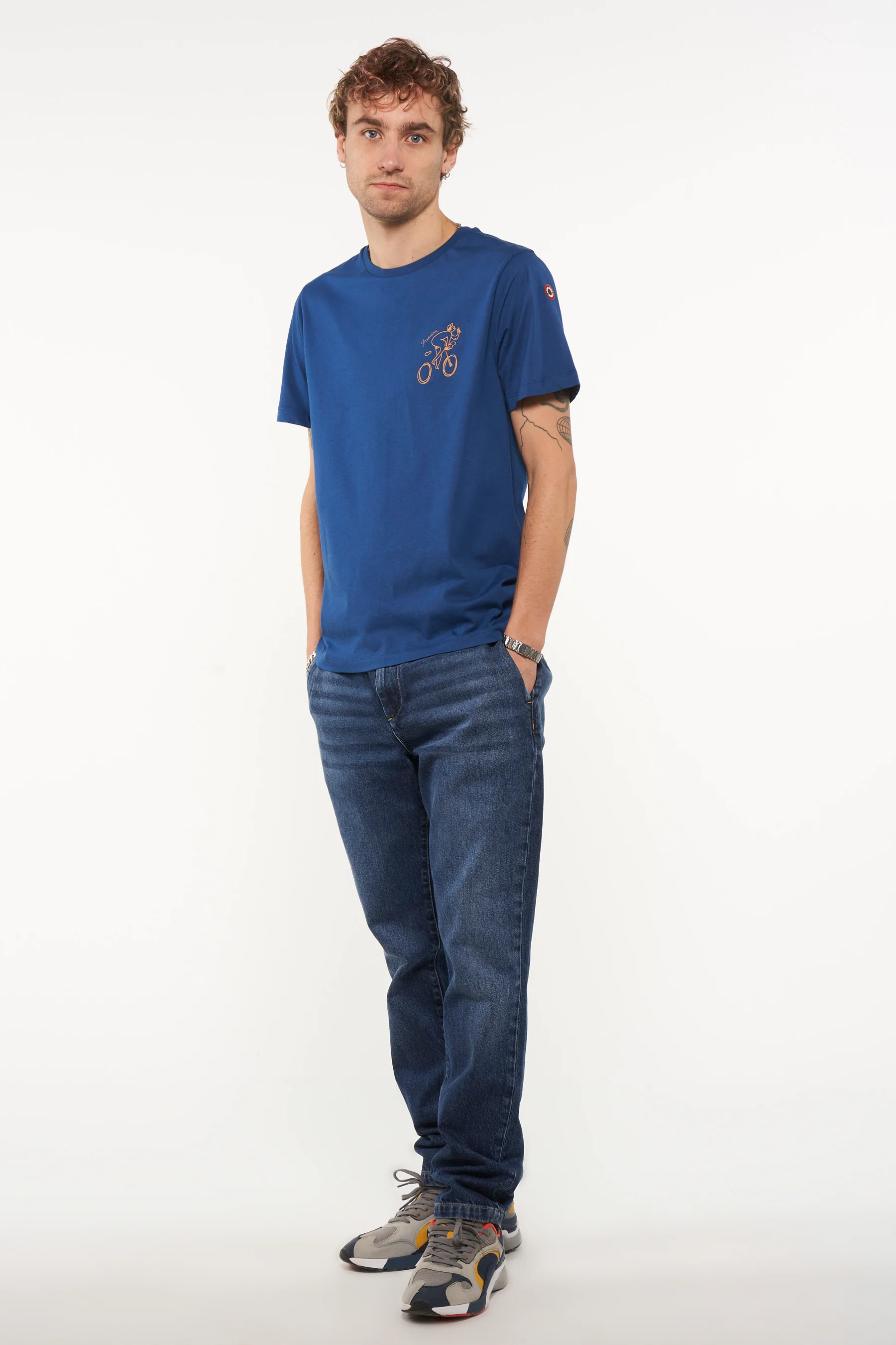 T-shirt - blauw - Image 2