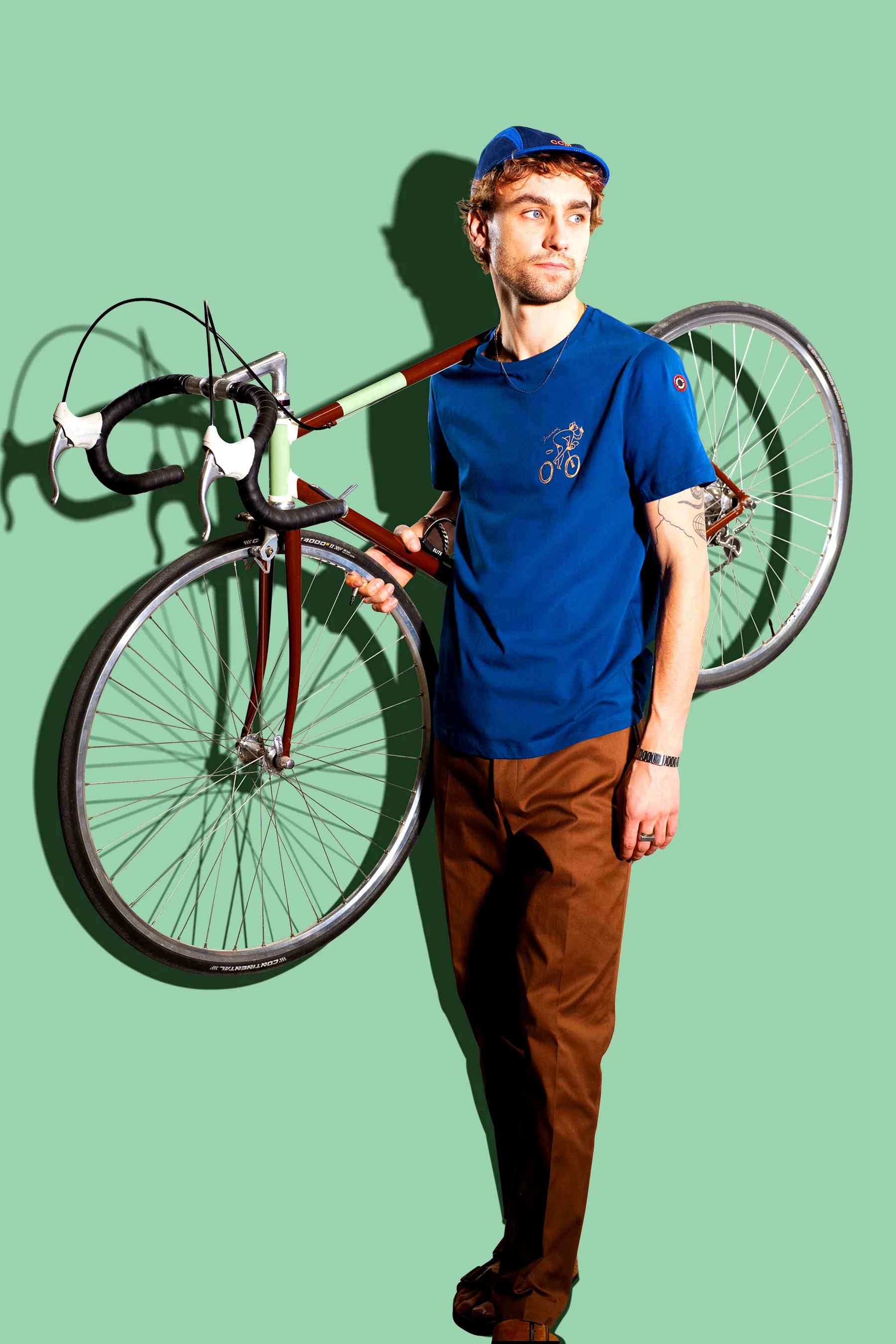 T-shirt - blauw - Image 6
