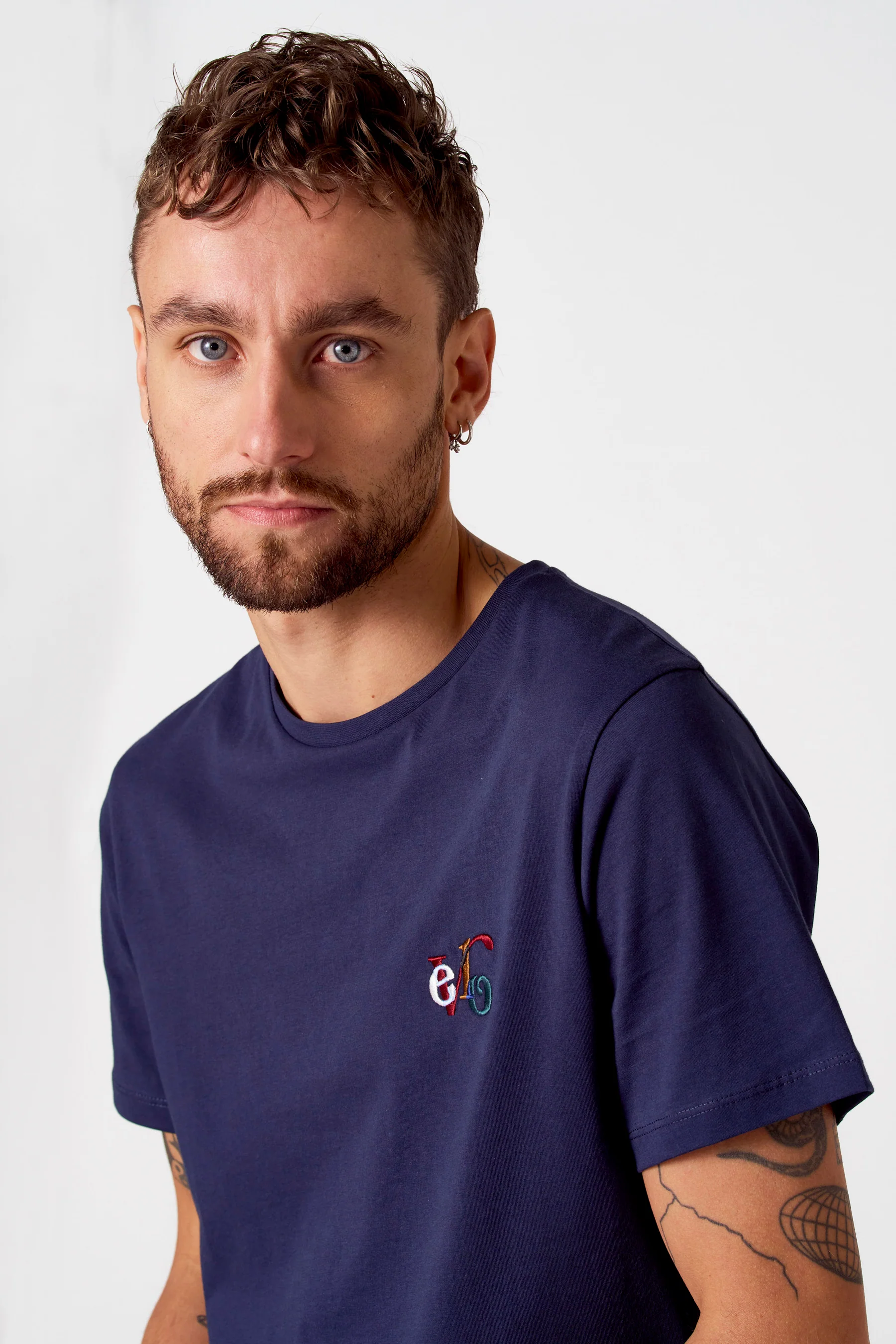T-shirt met korte mouwen - blauw - Image 4
