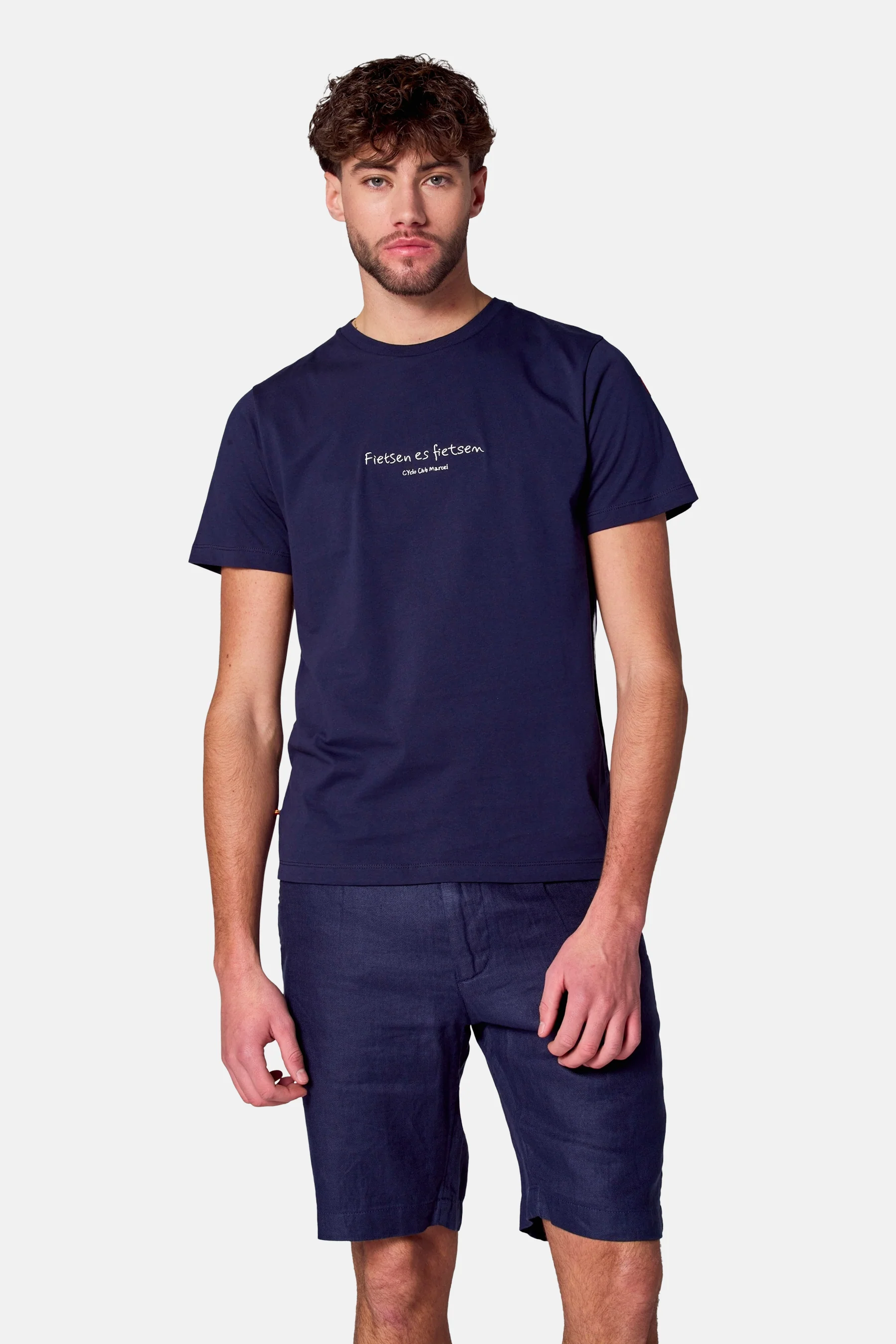 T-shirt met korte mouwen - blauw