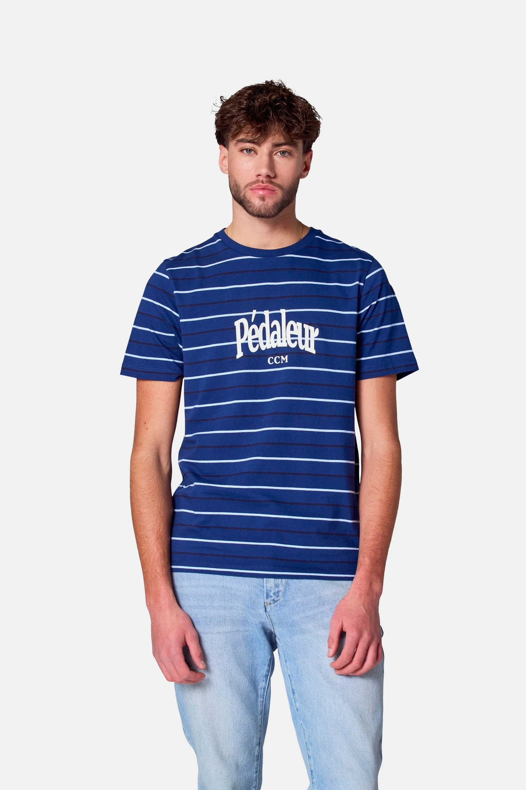 T-shirt met korte mouwen - blauw