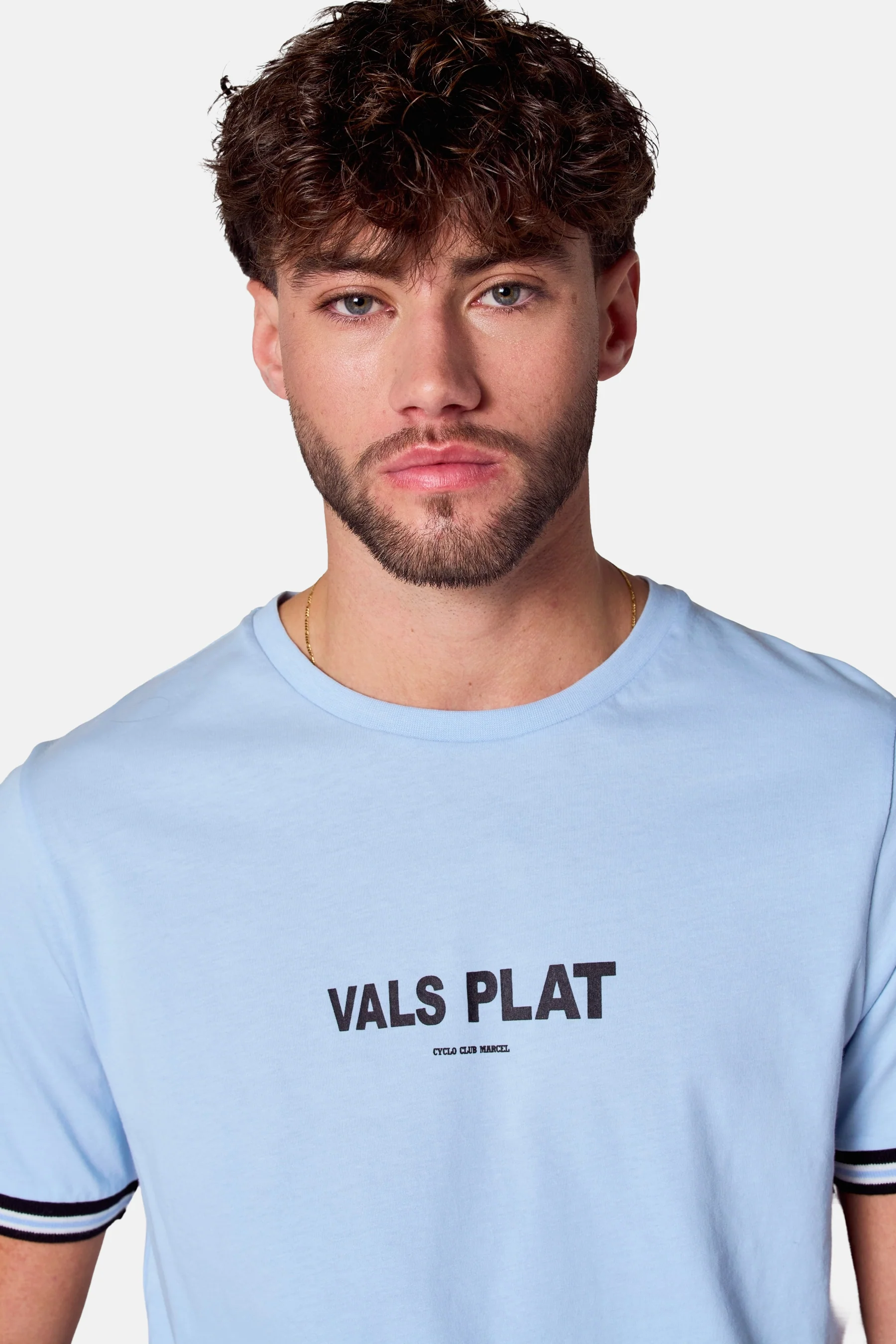 T-shirt met korte mouwen - Lichtblauw - Image 4