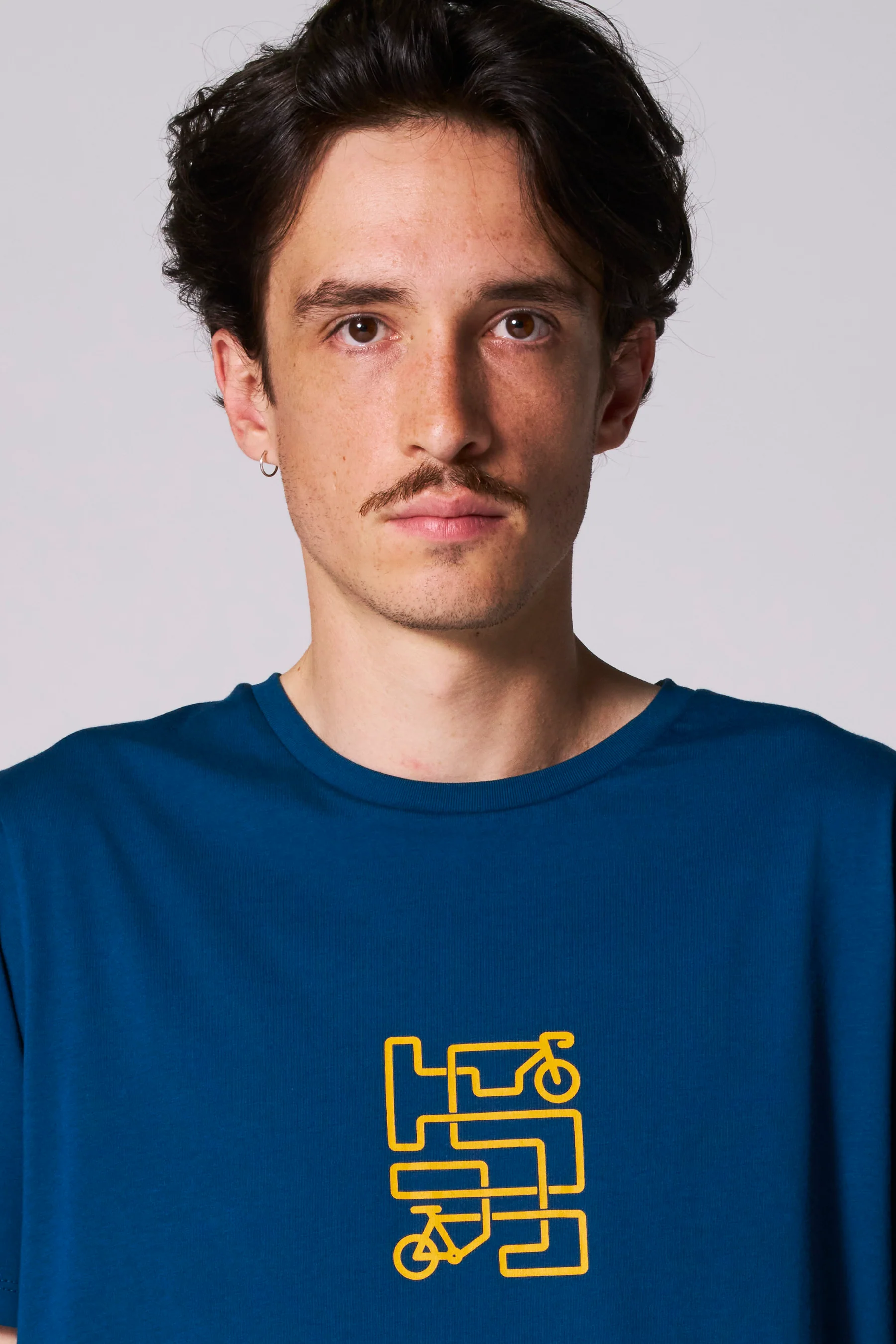 T-shirt met korte mouwen - blauw - Image 4