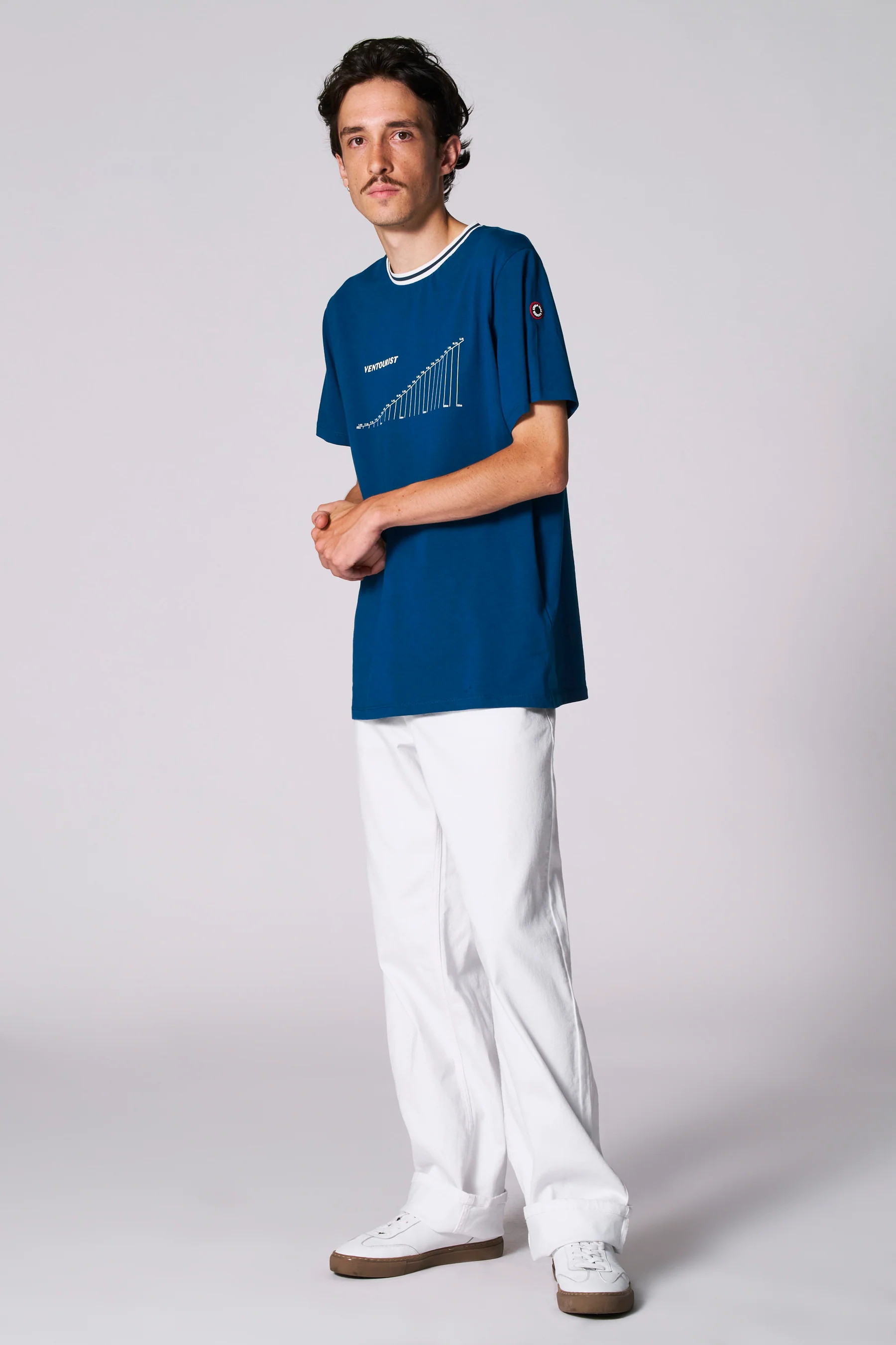 T-shirt met korte mouwen - blauw - Image 2