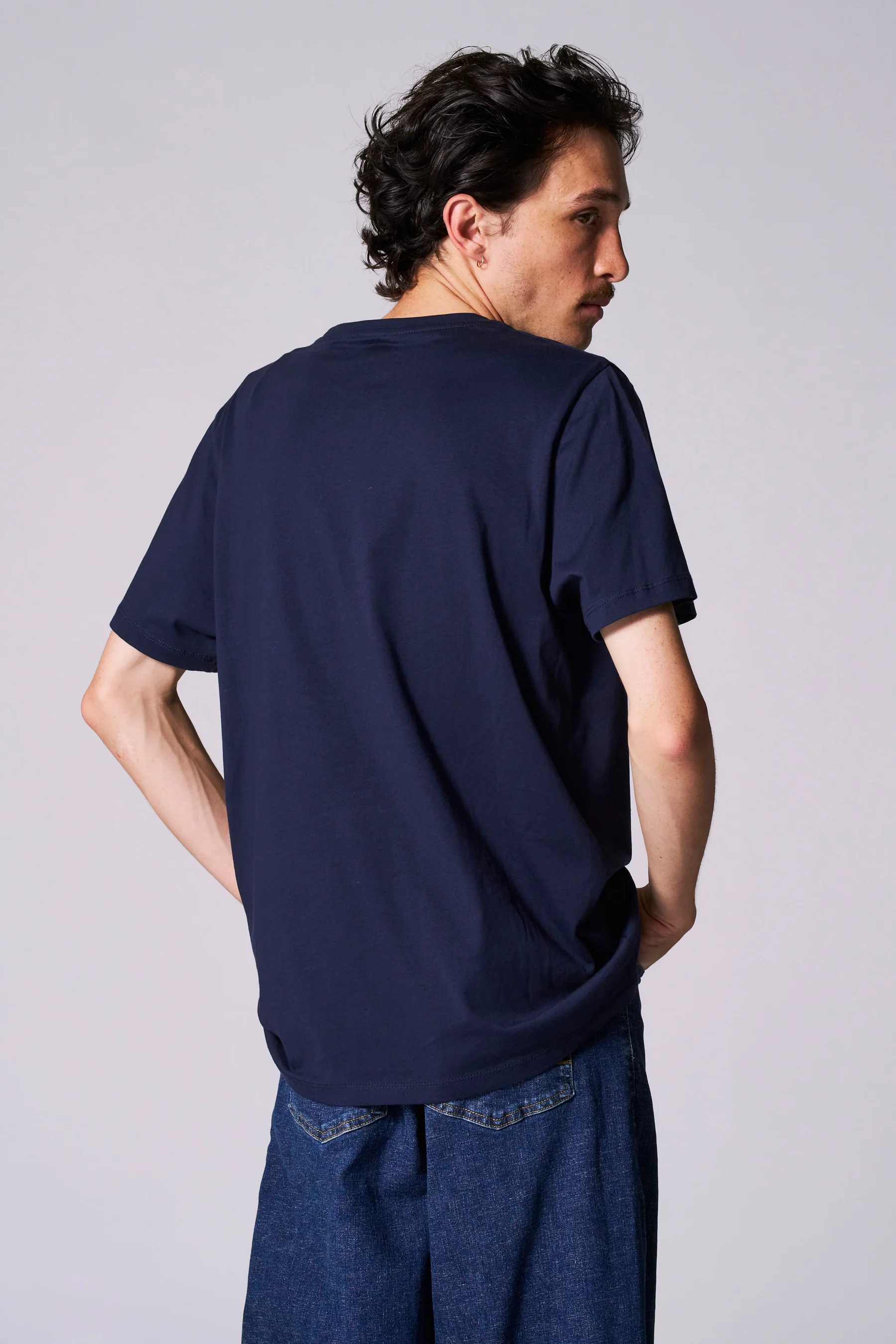 T-shirt met korte mouwen - blauw - Image 3