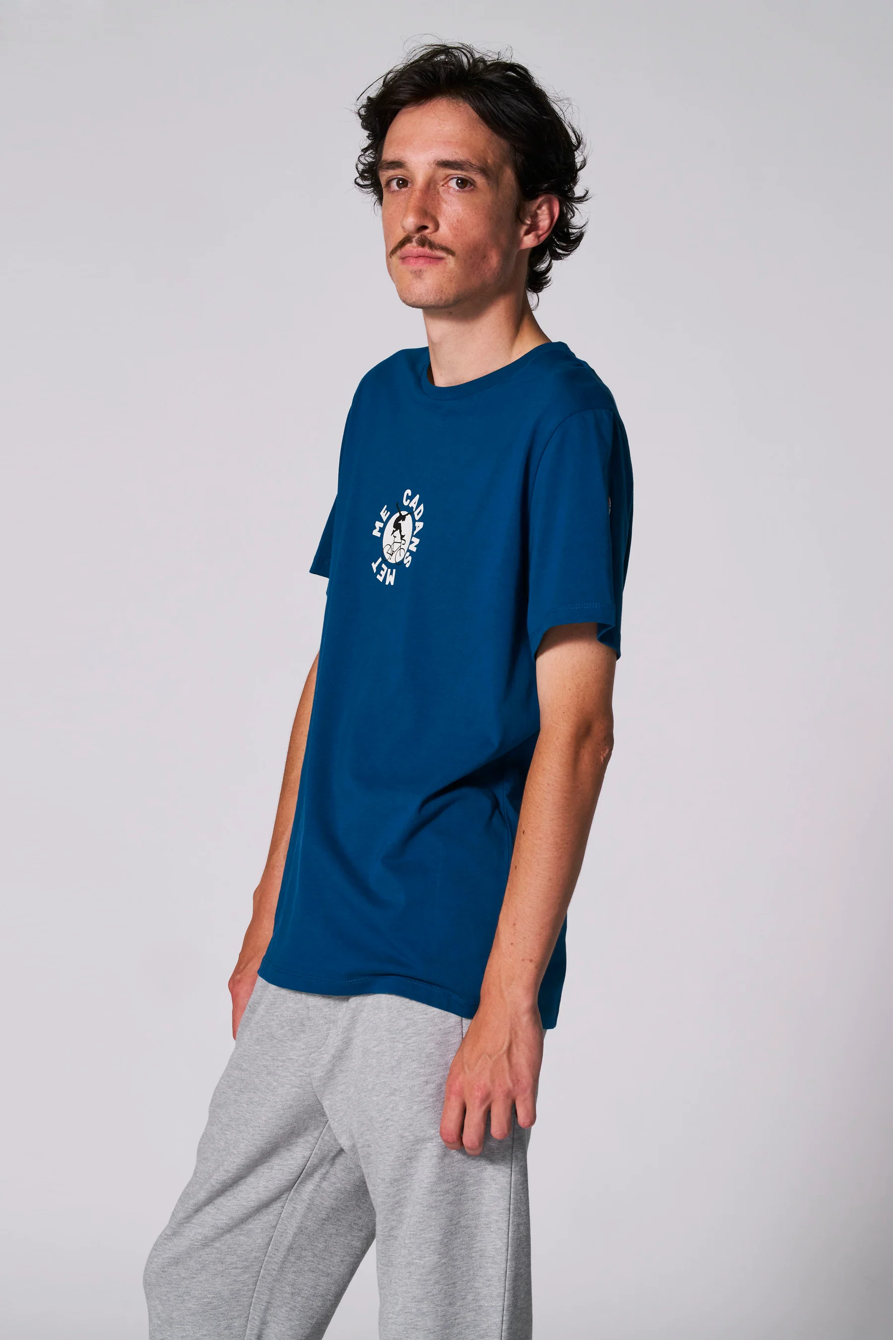 T-shirt met korte mouwen - blauw - Image 3