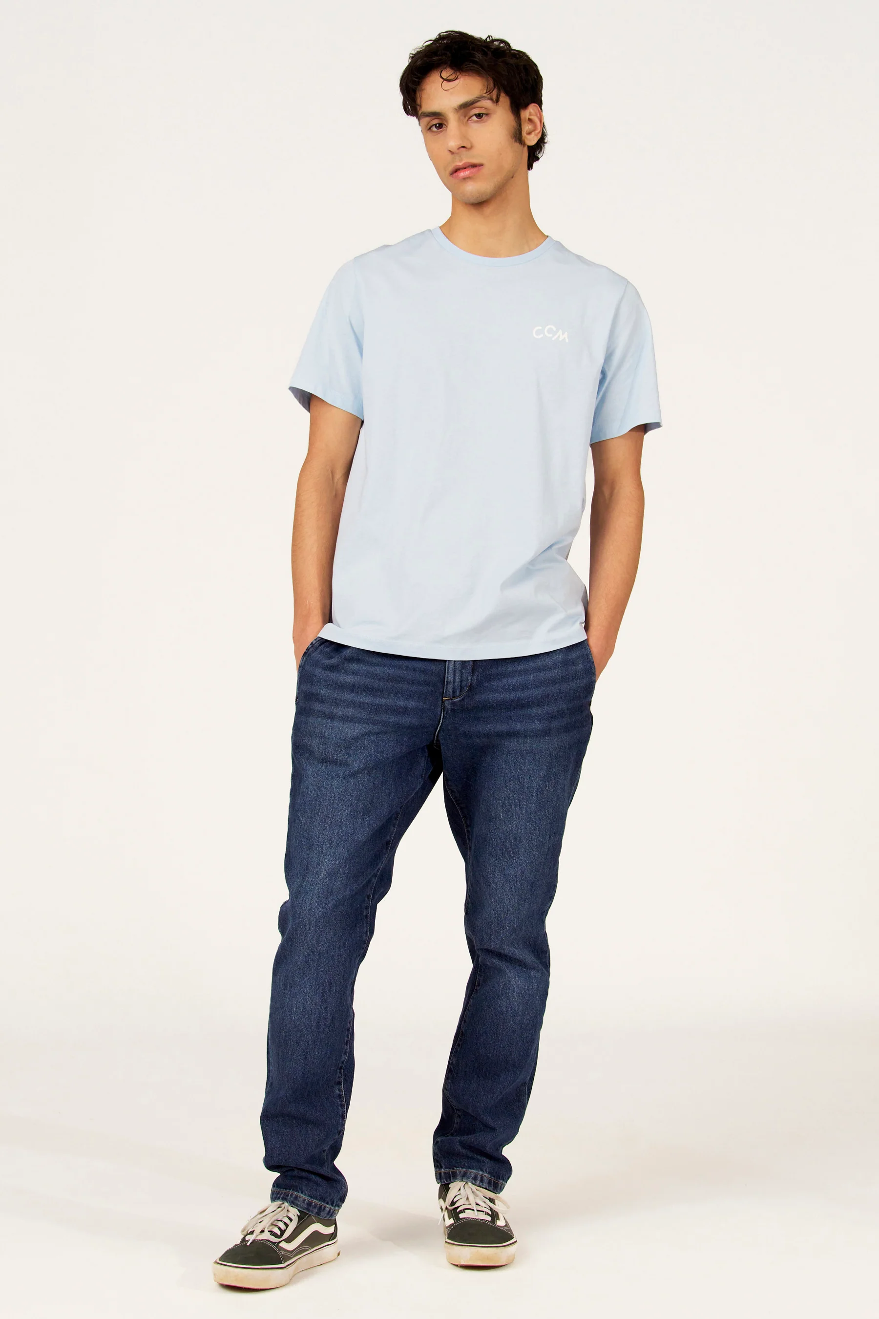 T-shirt met korte mouwen - blauw - Image 2