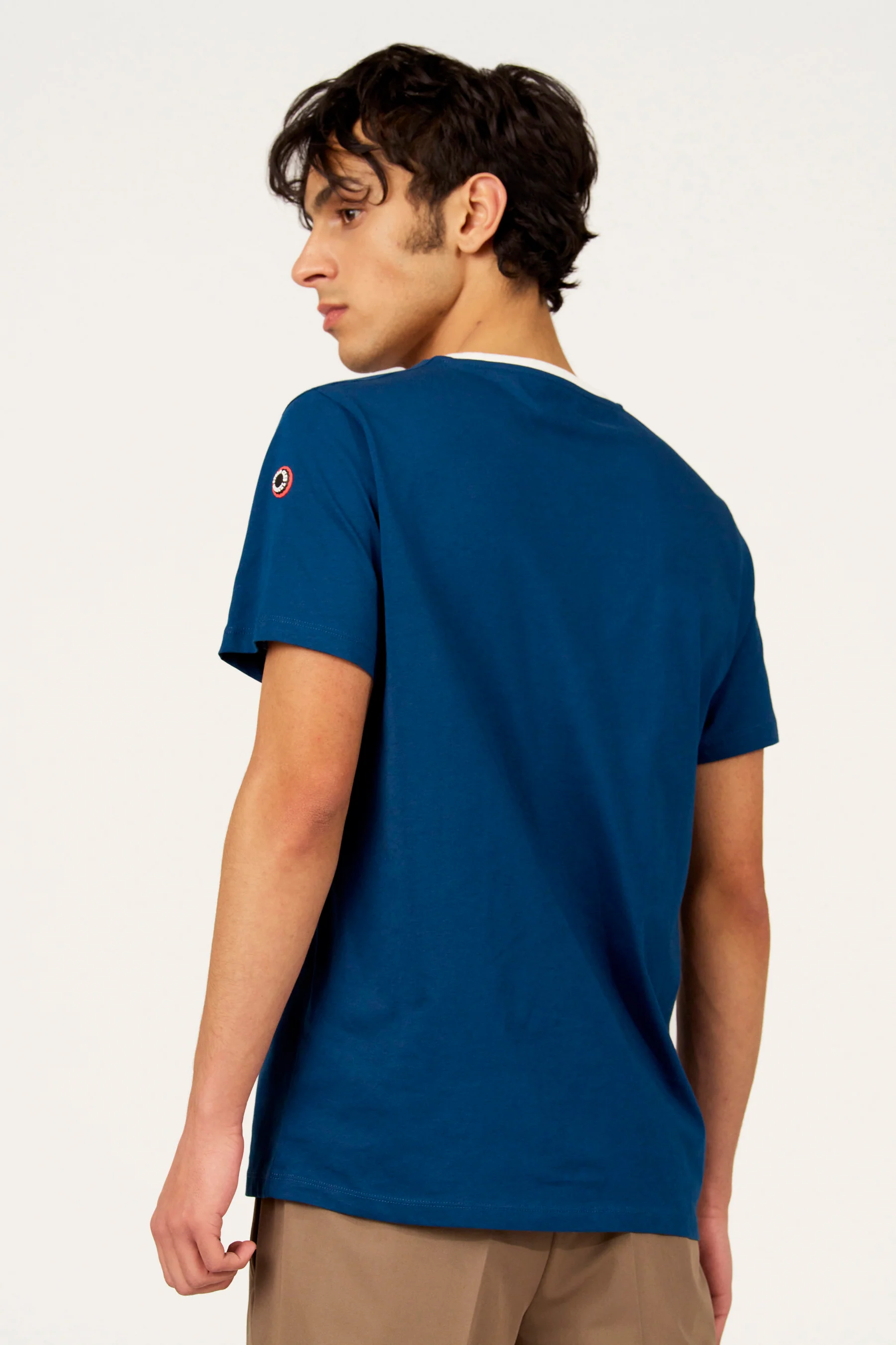 T-shirt met korte mouwen - blauw - Image 3
