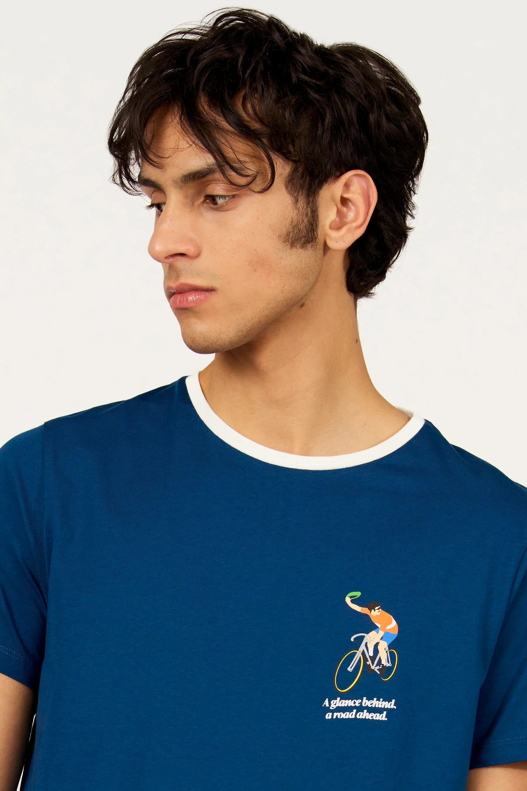 T-shirt met korte mouwen - blauw - Image 4