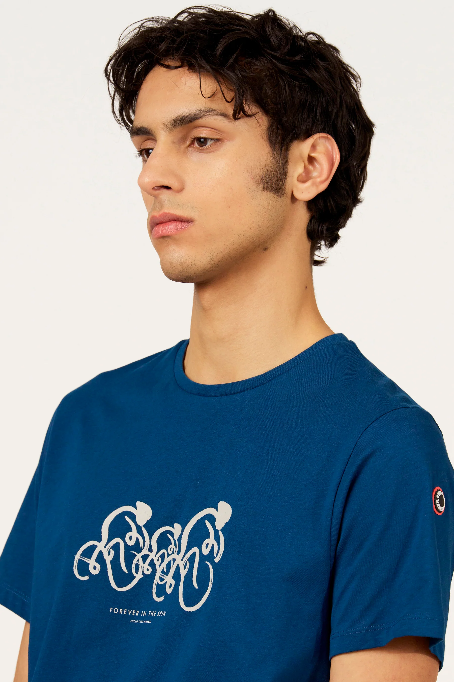 T-shirt met korte mouwen - blauw - Image 4