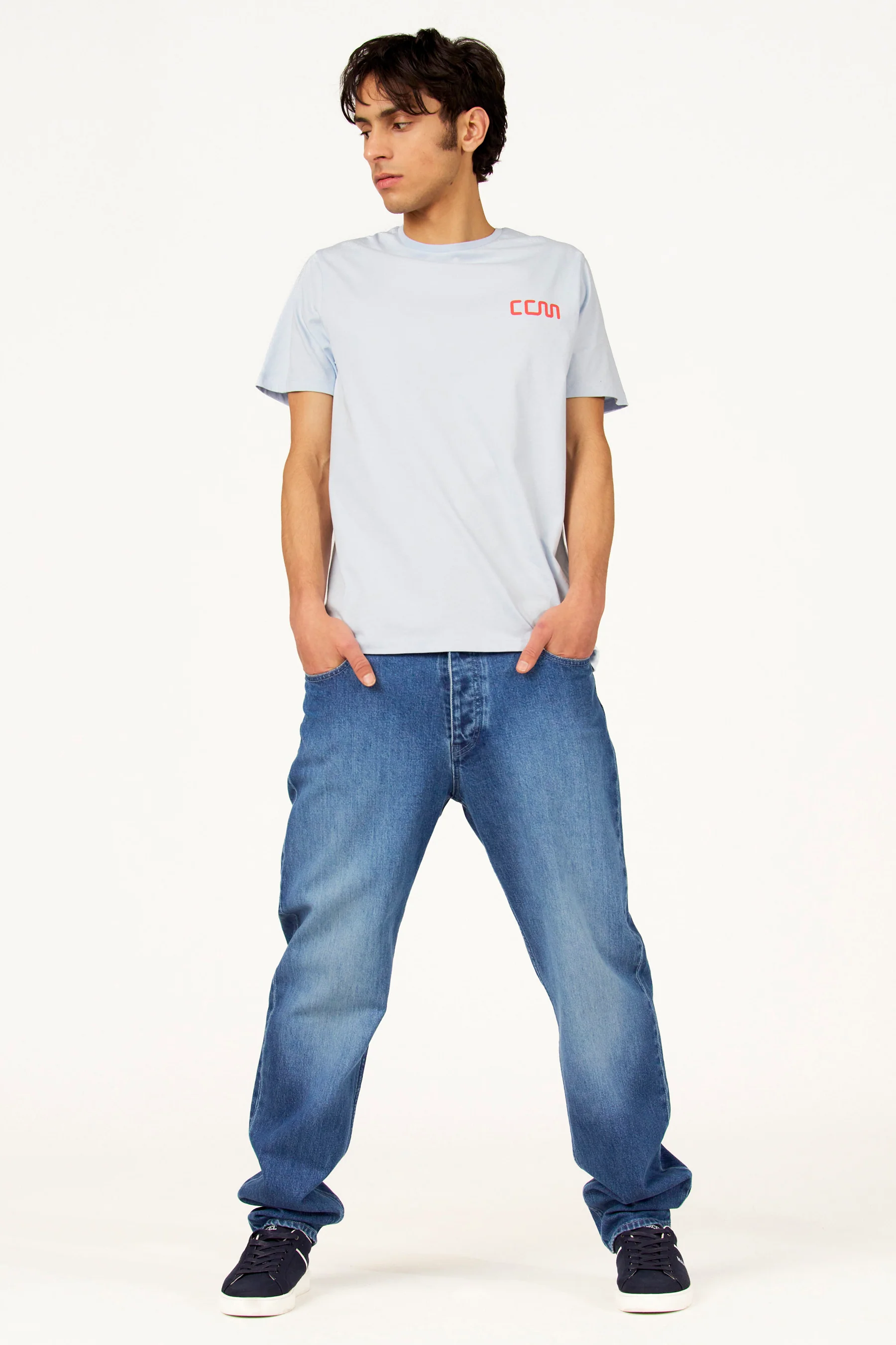 T-shirt met korte mouwen - blauw - Image 2