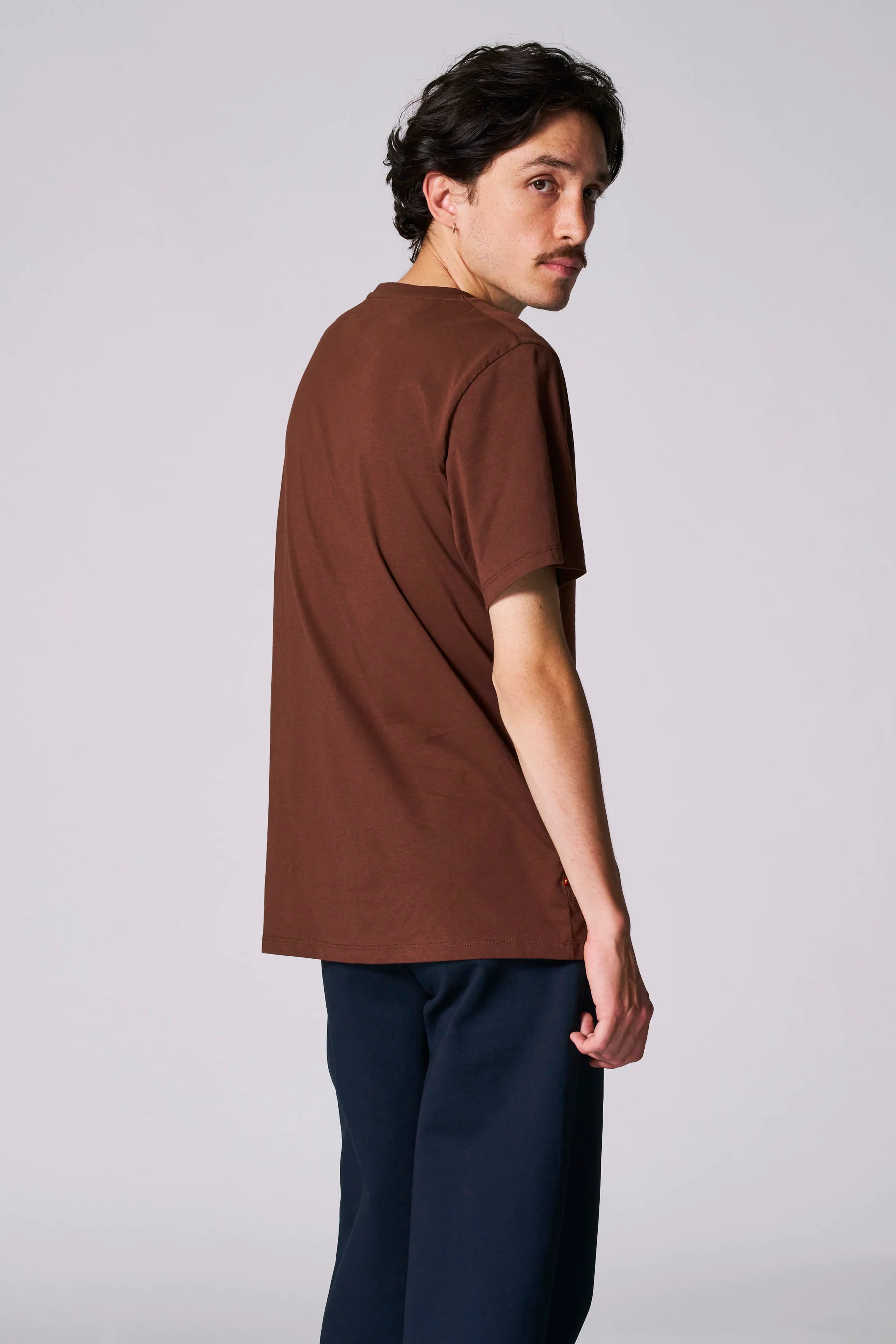 T-shirt met korte mouwen - bruin - Image 4