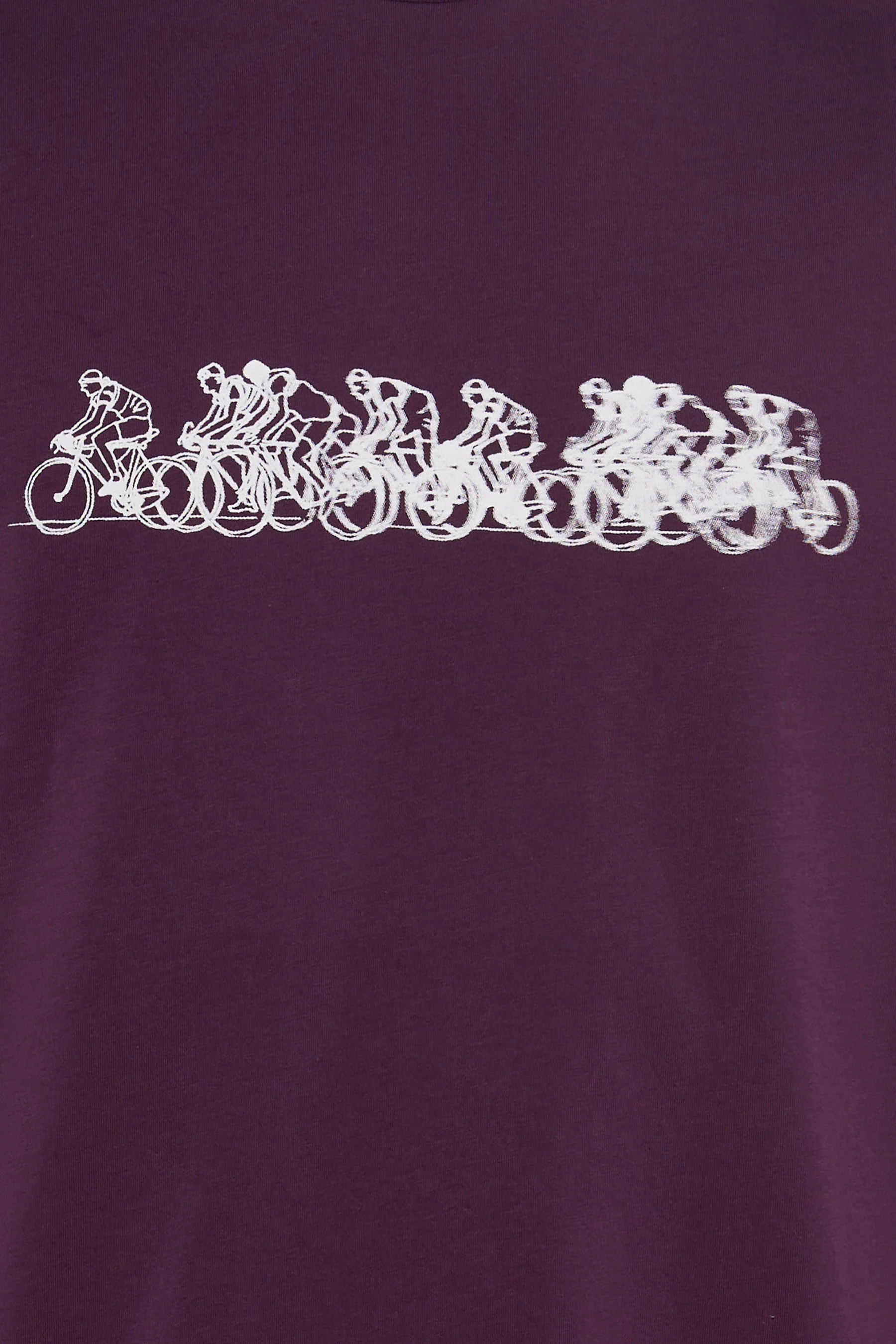 T-shirt met korte mouwen - paars - Image 3