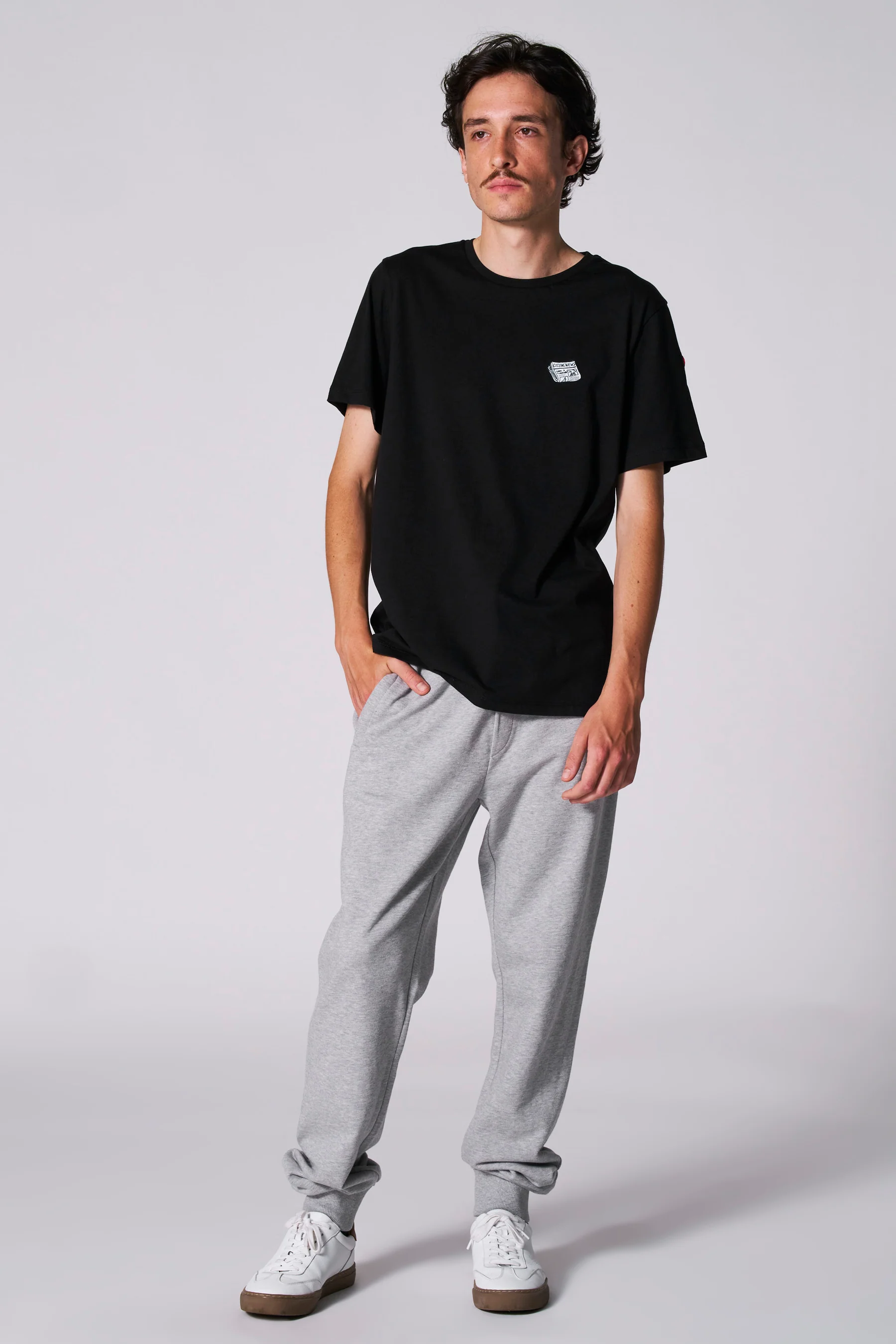 T-shirt met korte mouwen - zwart - Image 2