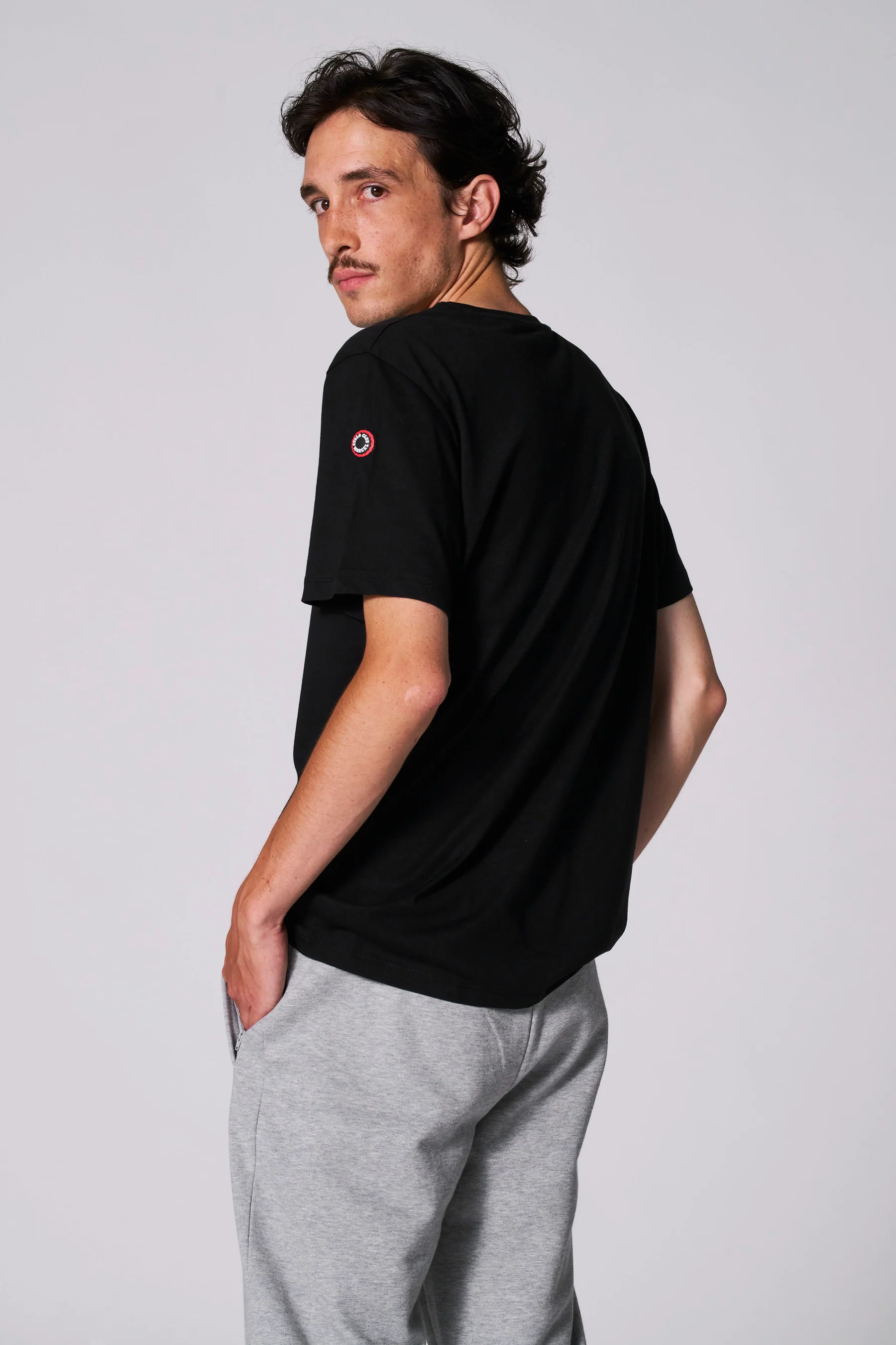 T-shirt met korte mouwen - zwart - Image 4