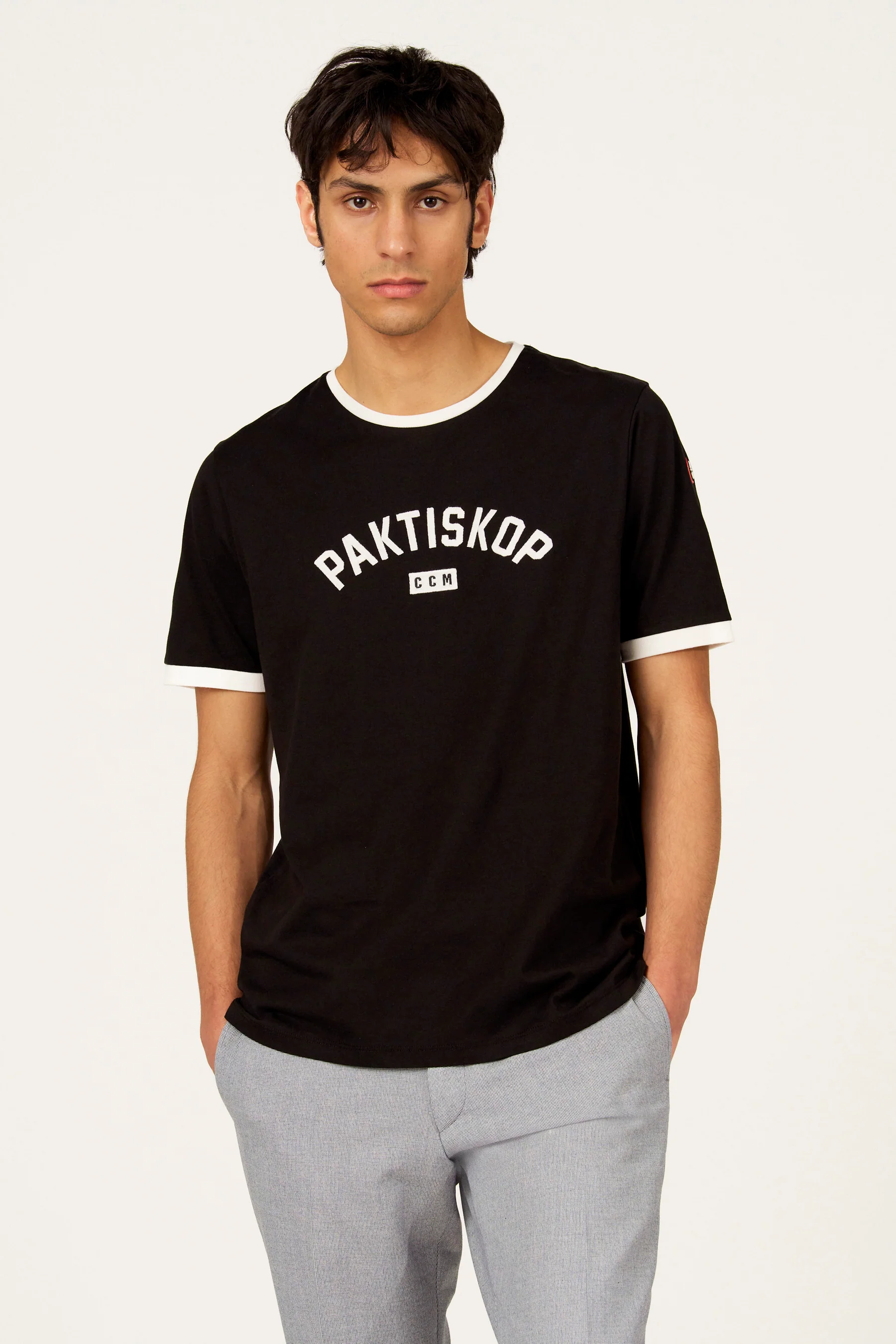 T-shirt met korte mouwen - zwart
