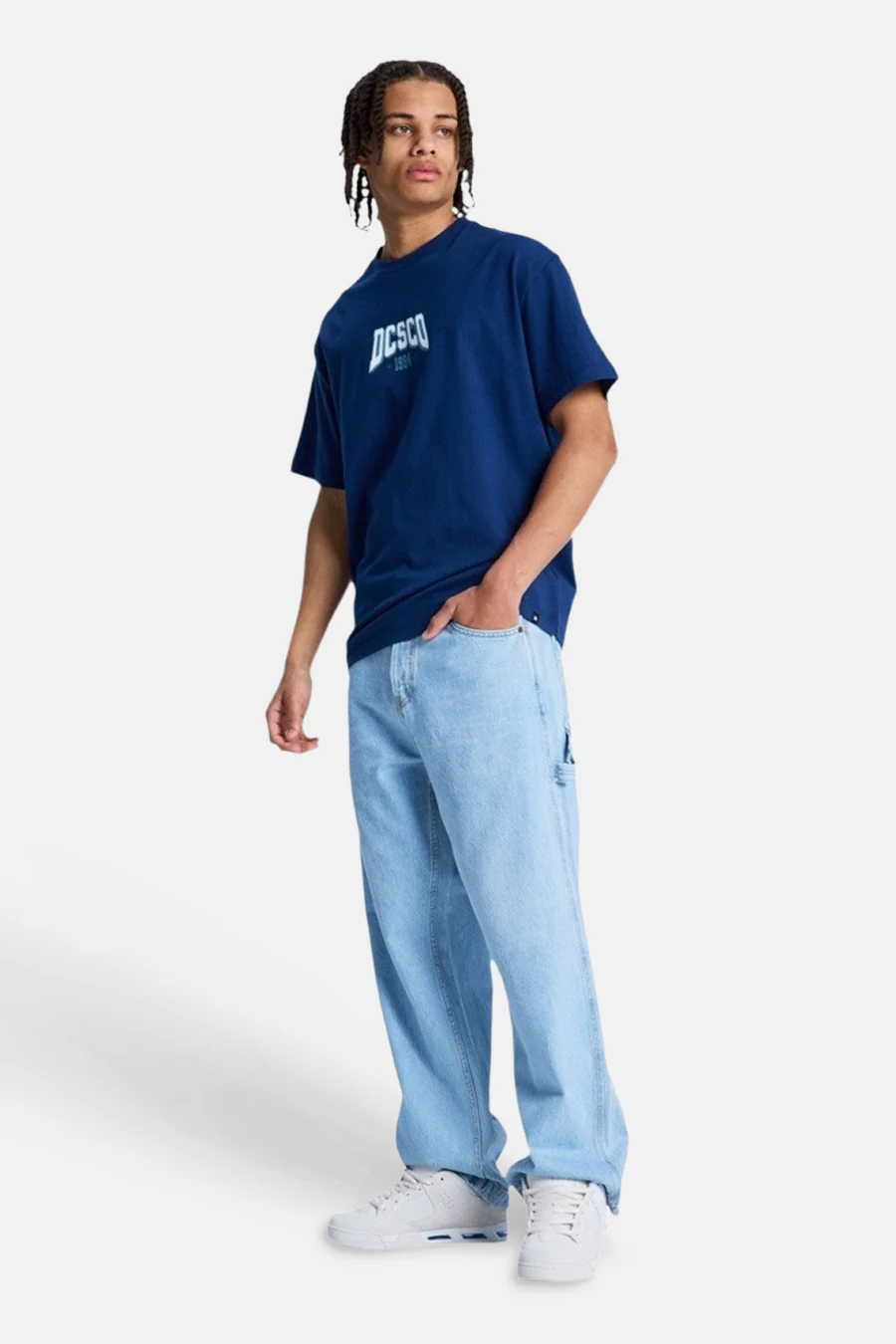 Jeans wide light blue denim - DC SHOES - Image 2