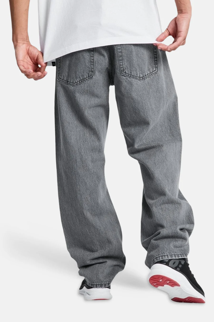 Jeans wide mid grey denim - DC SHOES - Image 2