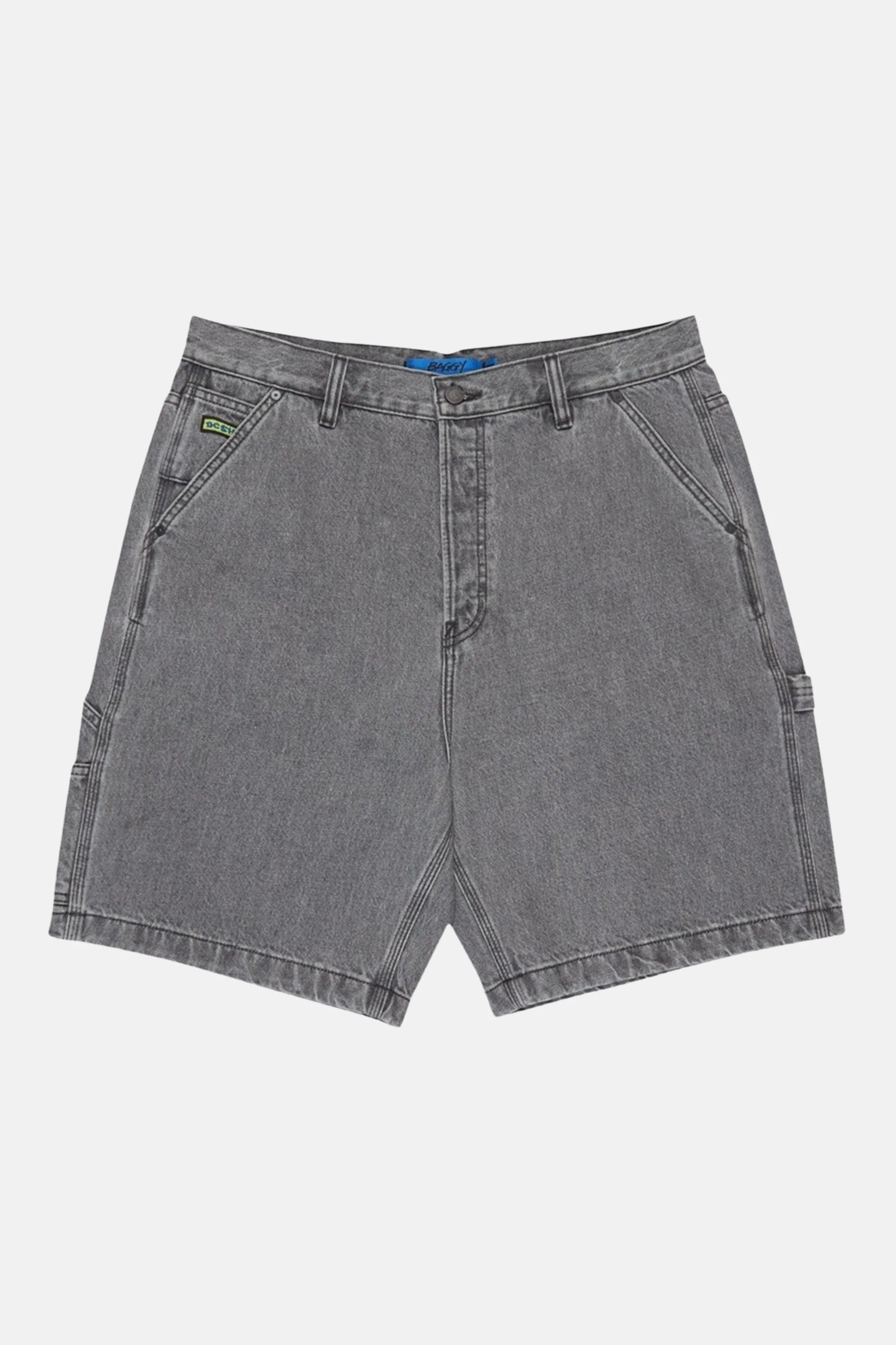 Short - grey denim - Image 5