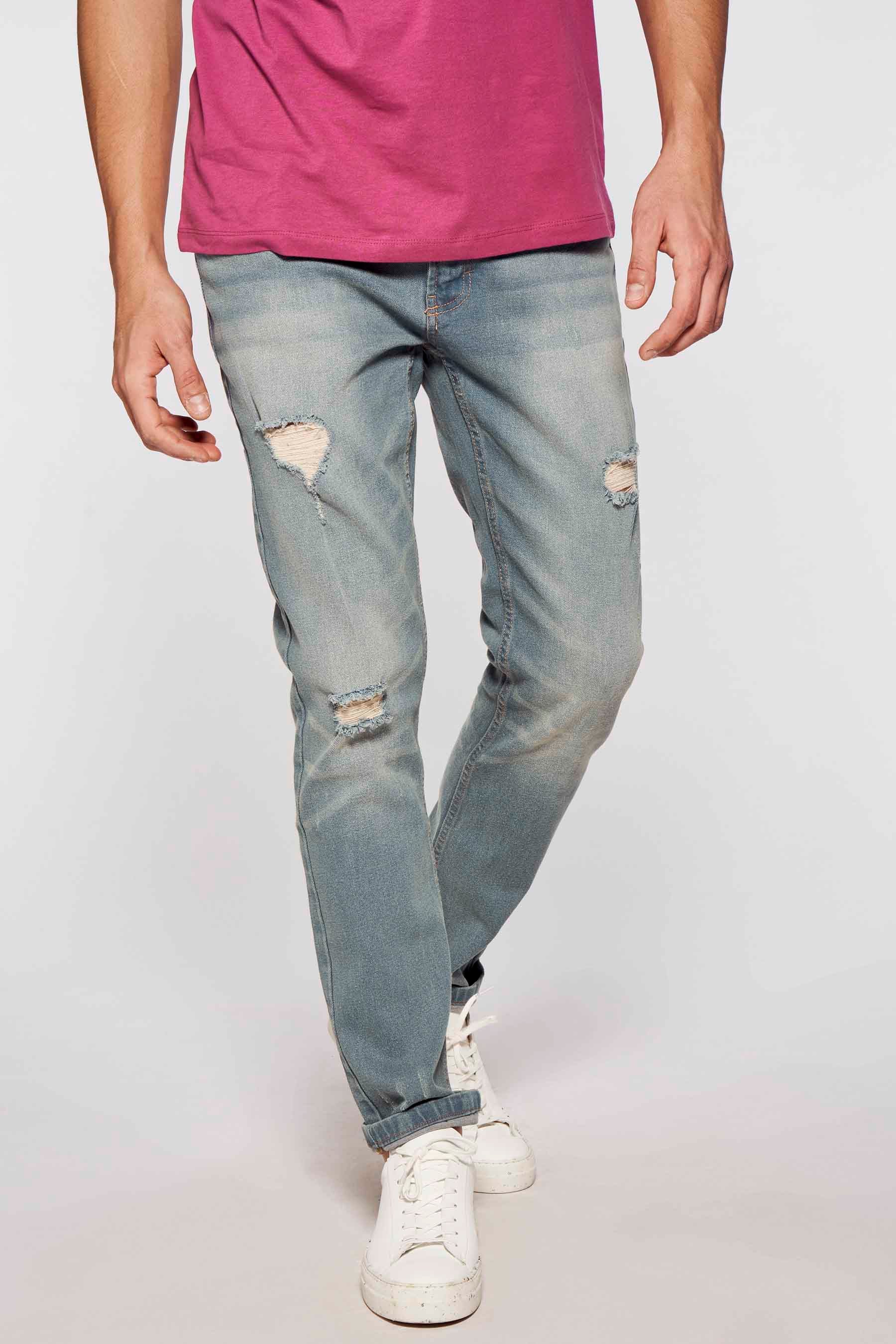 Slim jeans - light blue denim - Image 3