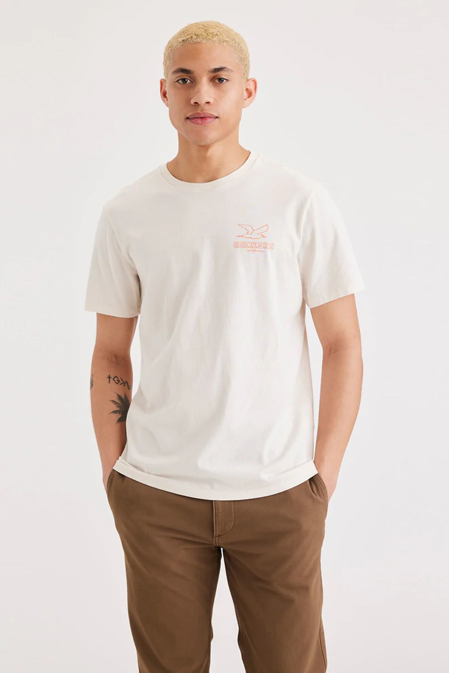 T-shirt met korte mouwen - wit - Image 2