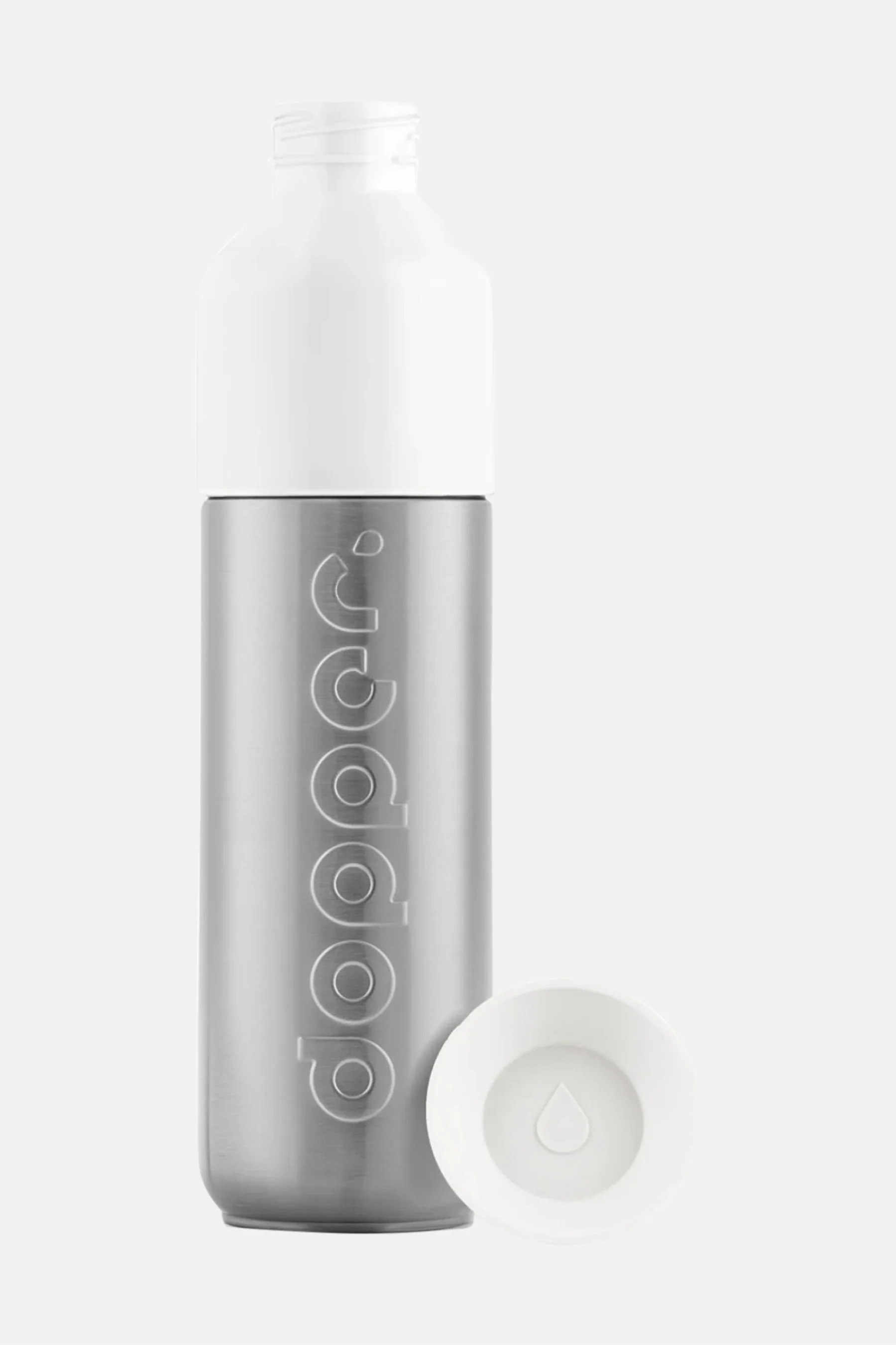 Drinkfles - zilver