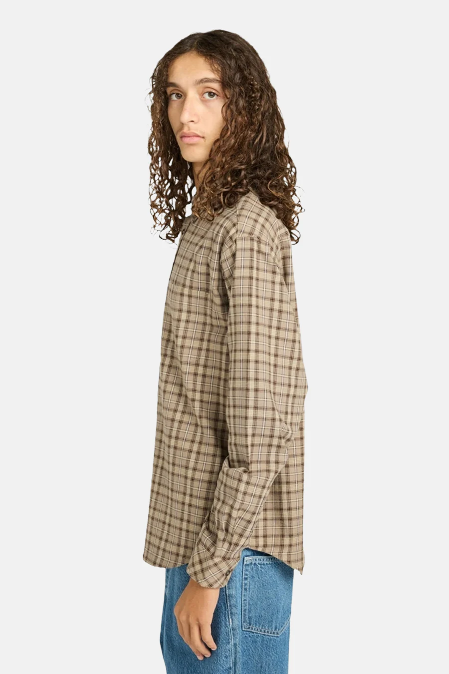 Hemd met lange mouwen - beige - Image 4