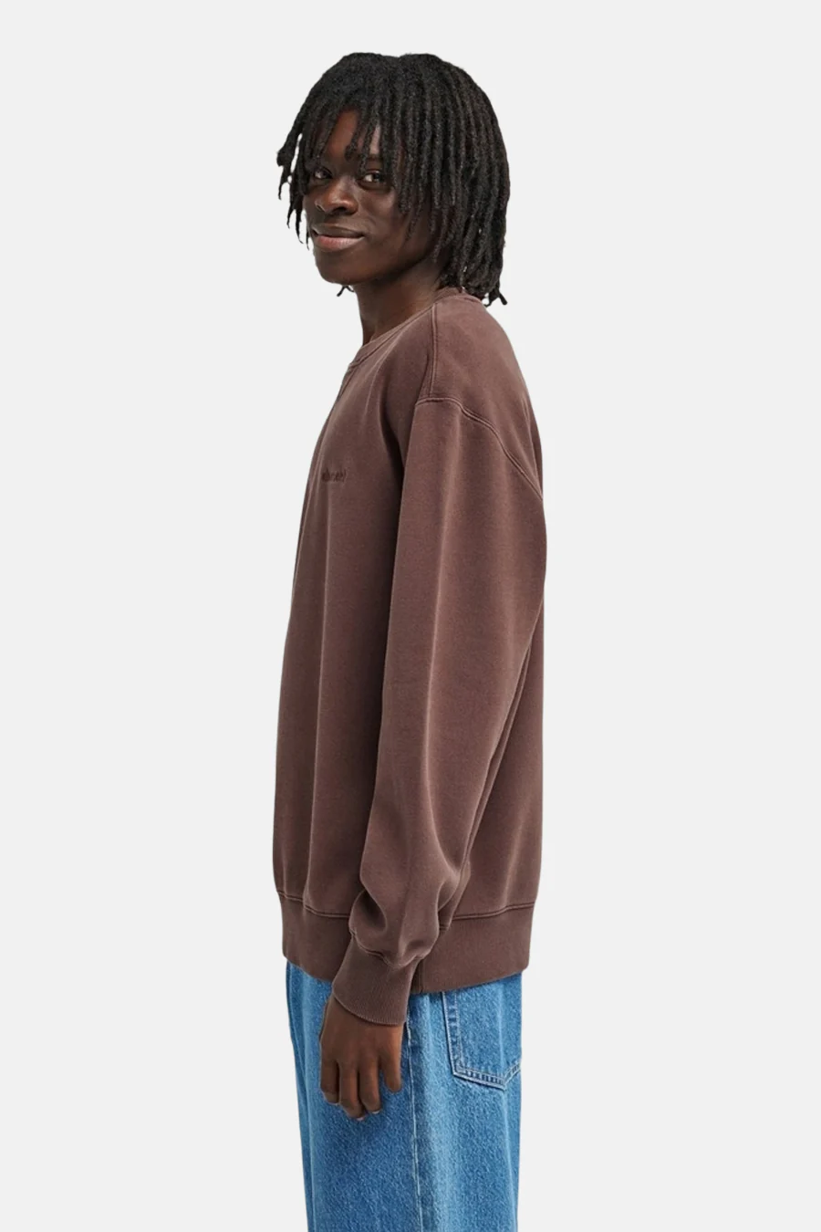 Sweater O-hals - bruin - Image 3