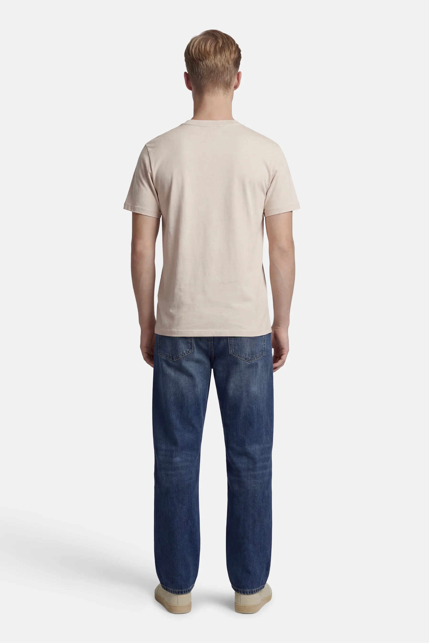 T-shirt met korte mouwen - beige - Image 4