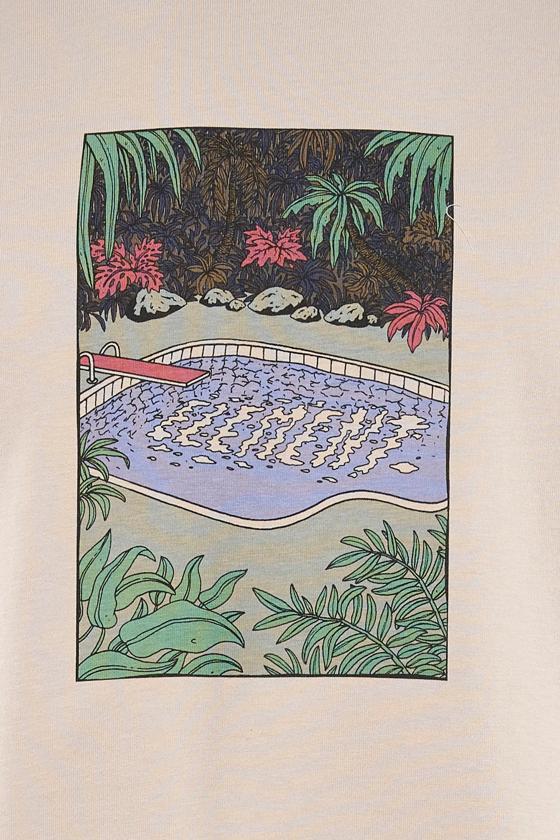 T-shirt met korte mouwen - beige - Image 5