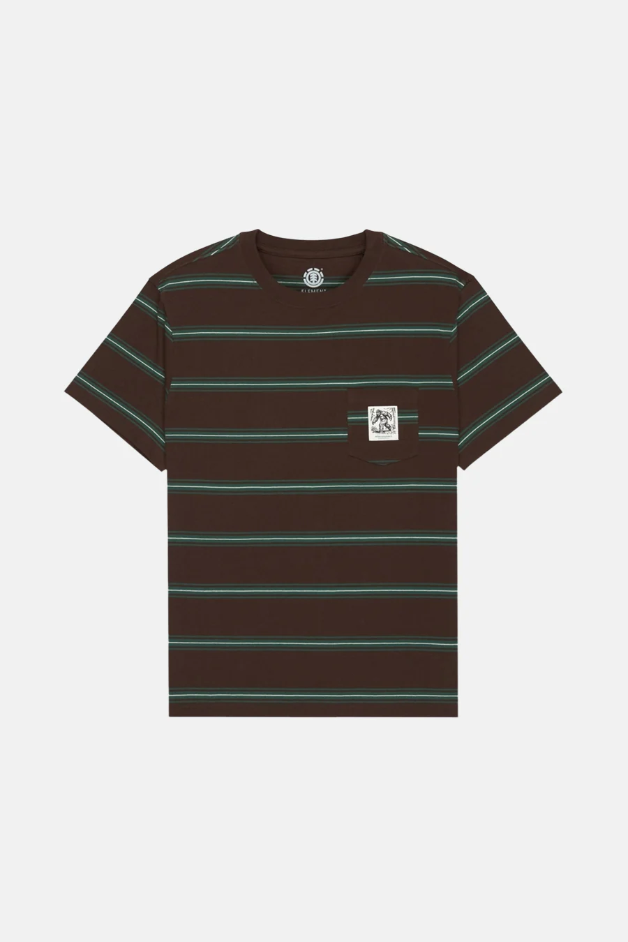 T-shirt met korte mouwen - bruin - Image 4