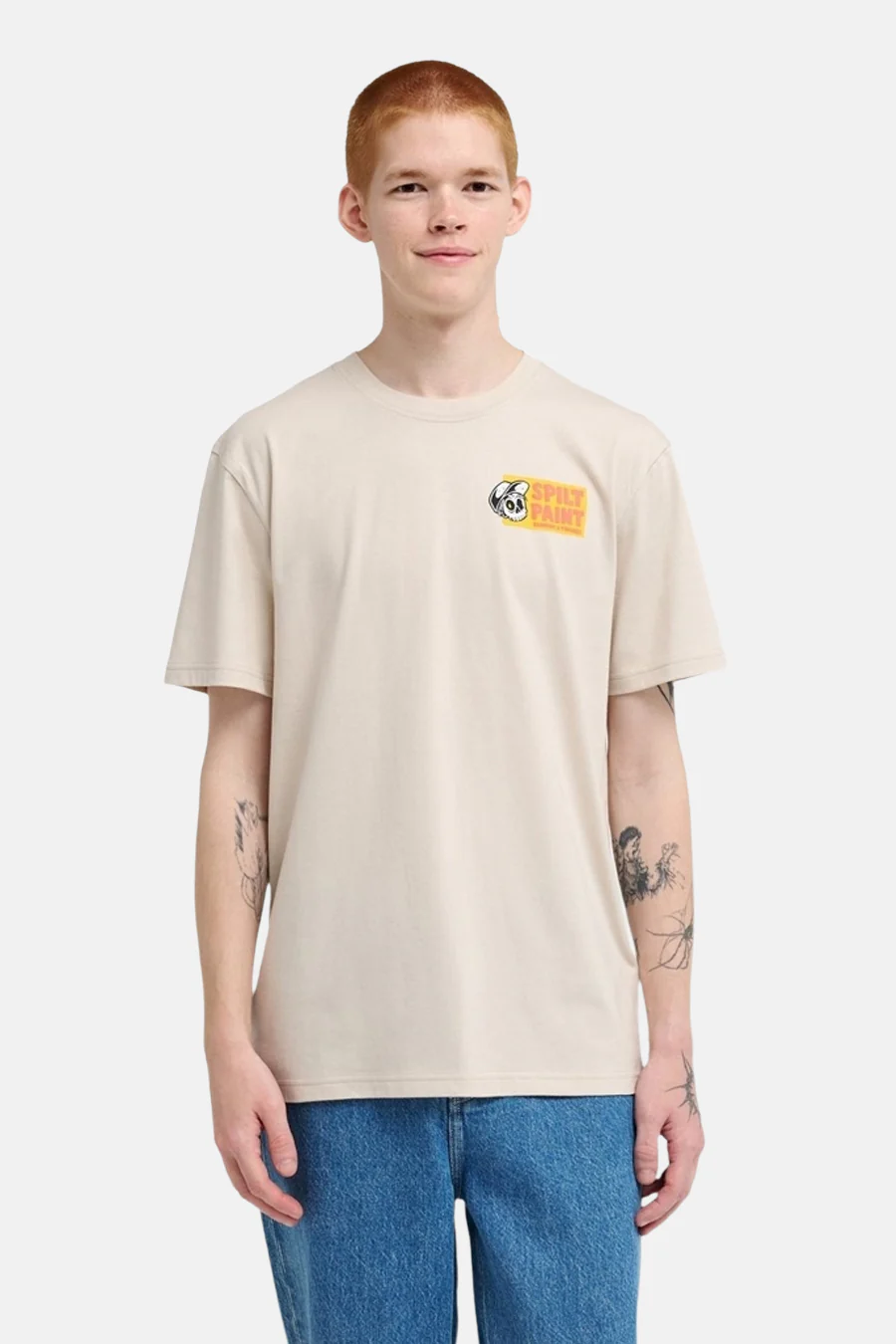 T-shirt met korte mouwen - ecru