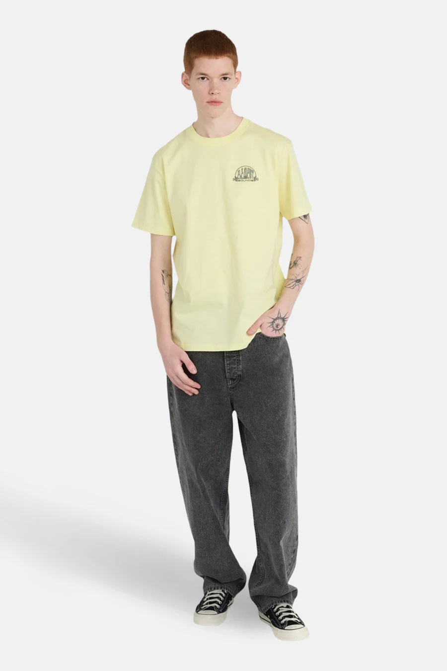 T-shirt met korte mouwen - geel - Image 2