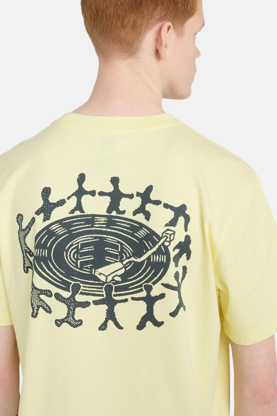 T-shirt met korte mouwen - geel - Image 4
