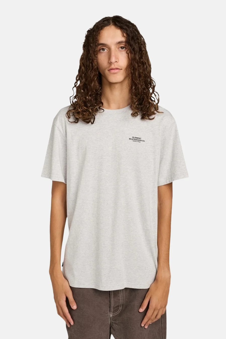 T-shirt met korte mouwen - grijs