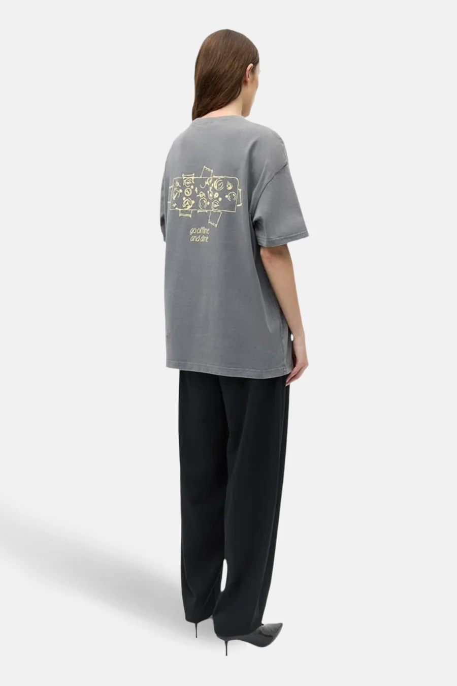 T-shirt met korte mouwen - grijs - Image 2