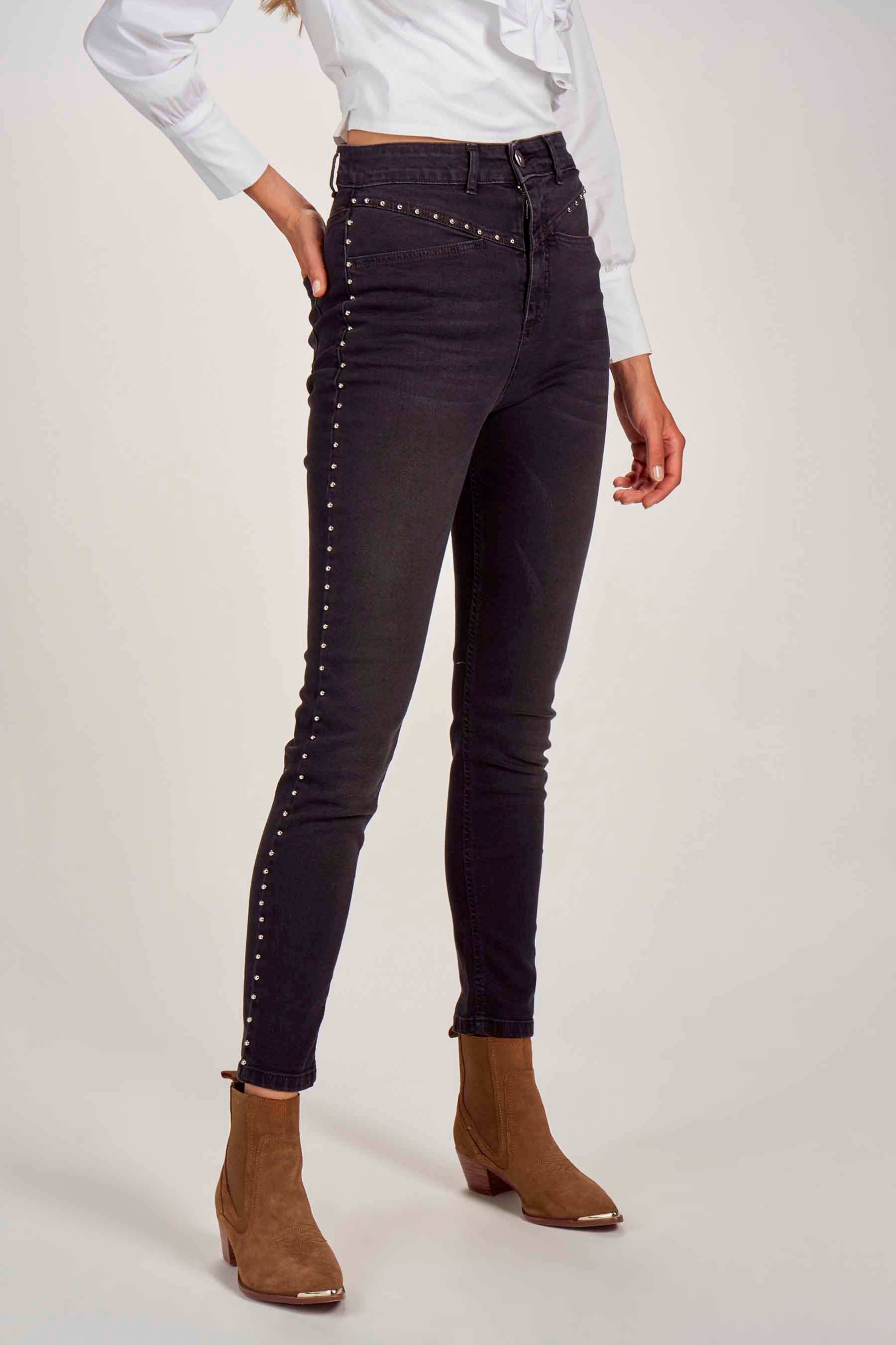 Skinny jeans - grijs - Image 2