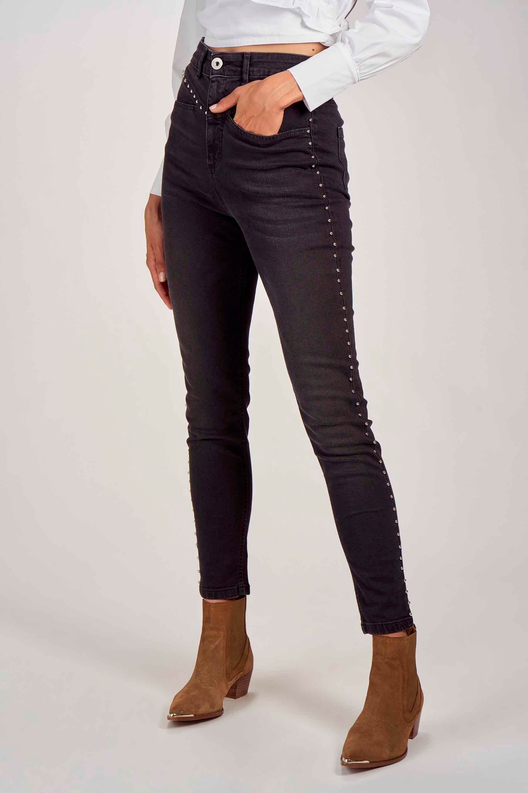 Skinny jeans - grijs - Image 5