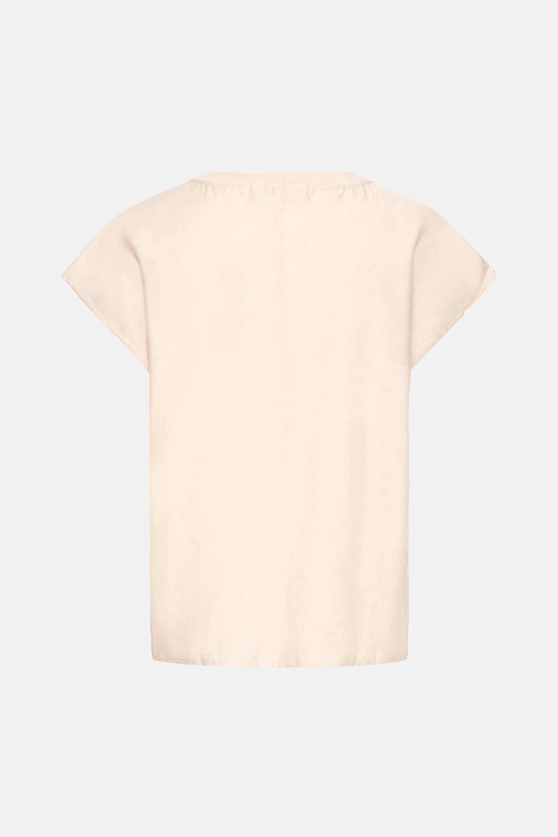 Blouse met korte mouwen - beige - Image 2