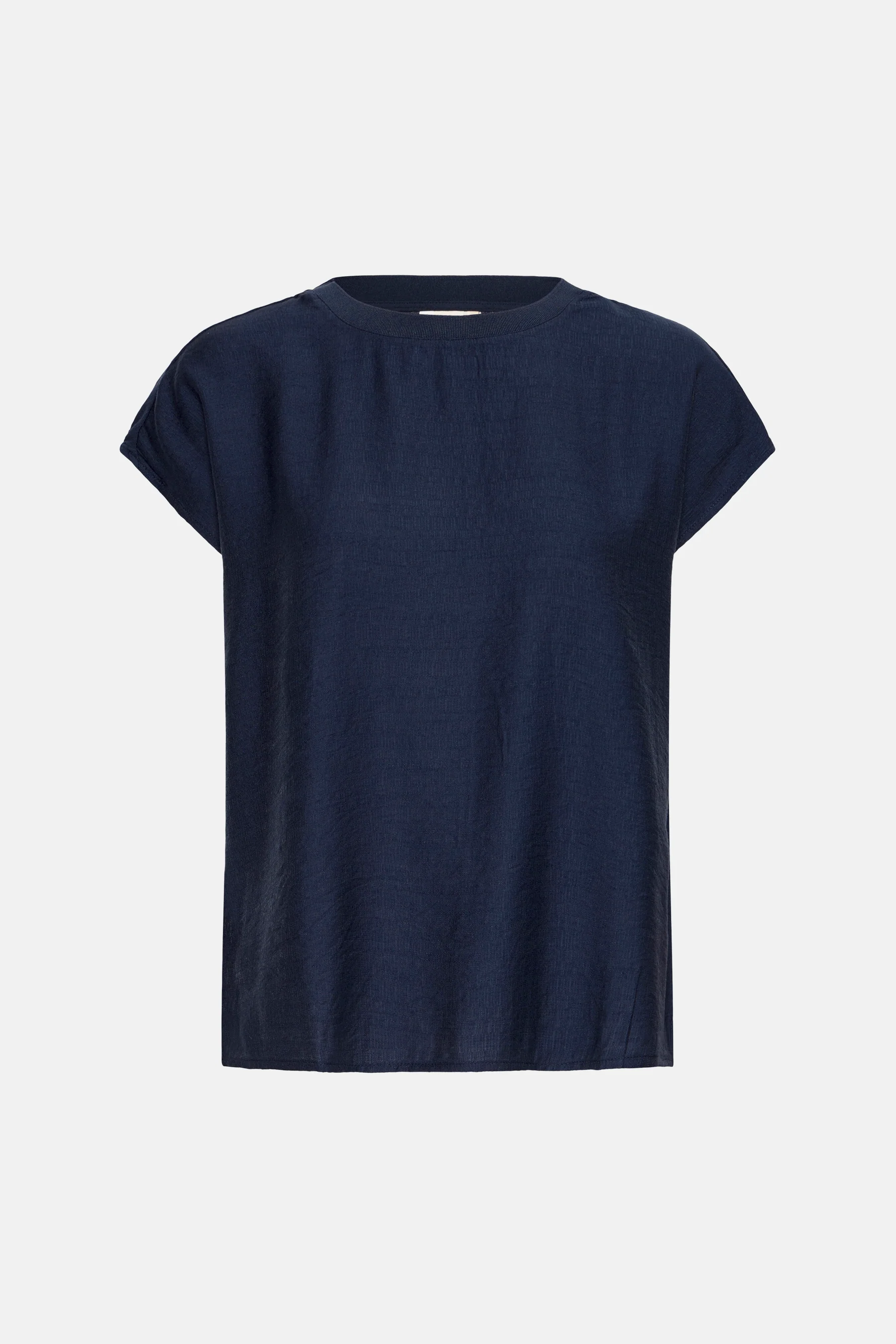 Blouse met korte mouwen - blauw - Image 4