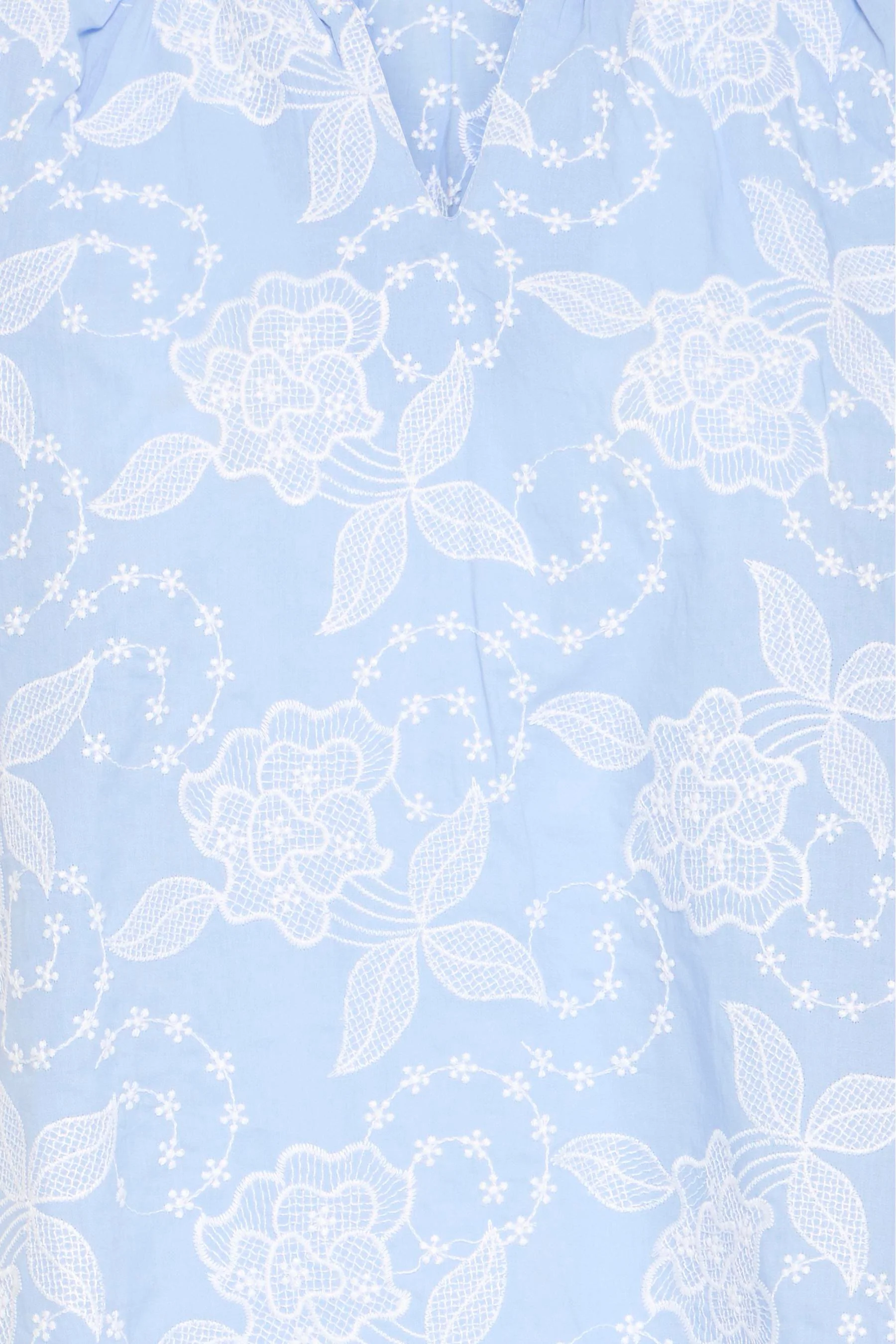 Blouse met korte mouwen - blauw - Image 4
