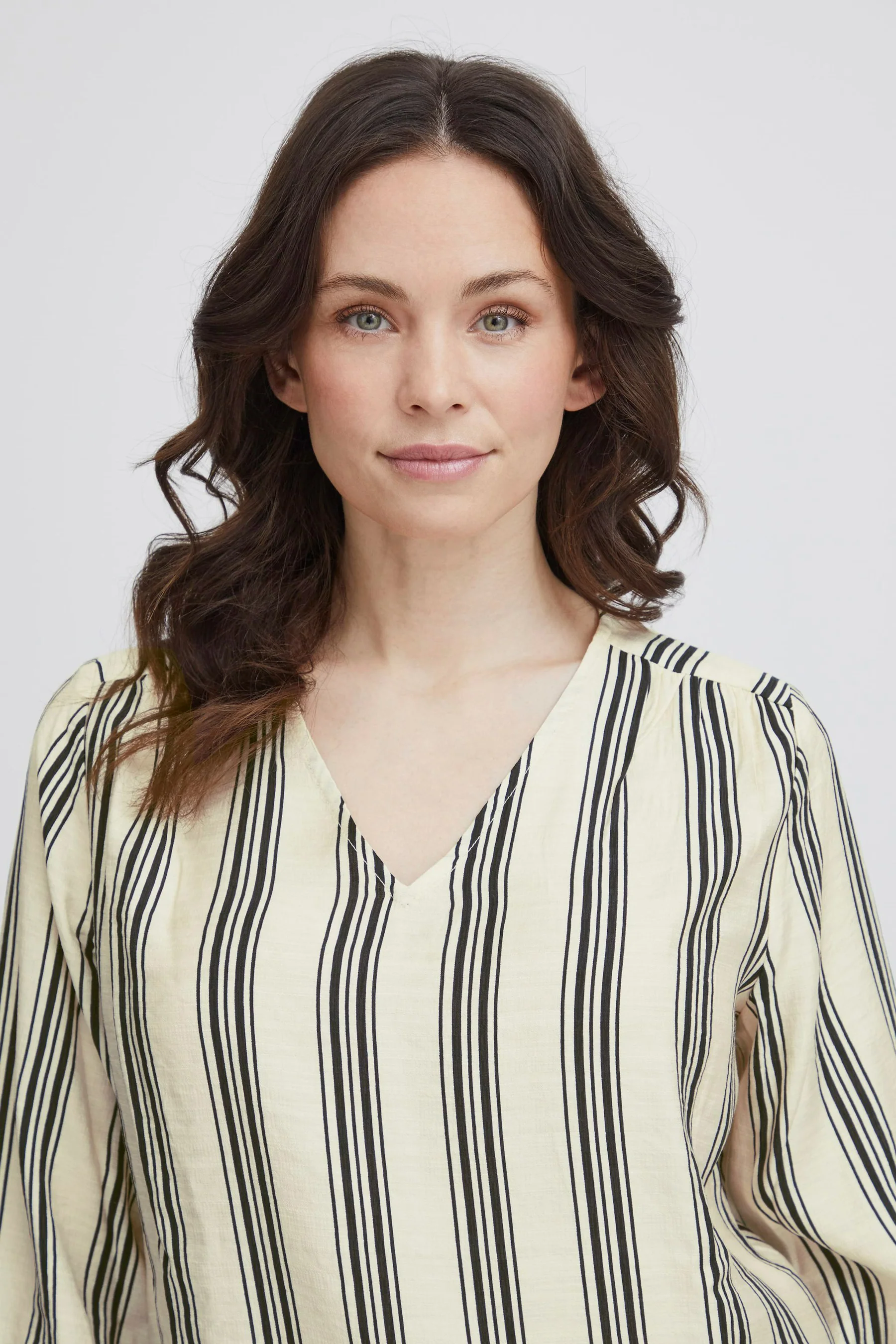 Blouse met lange mouwen - ecru - Image 3