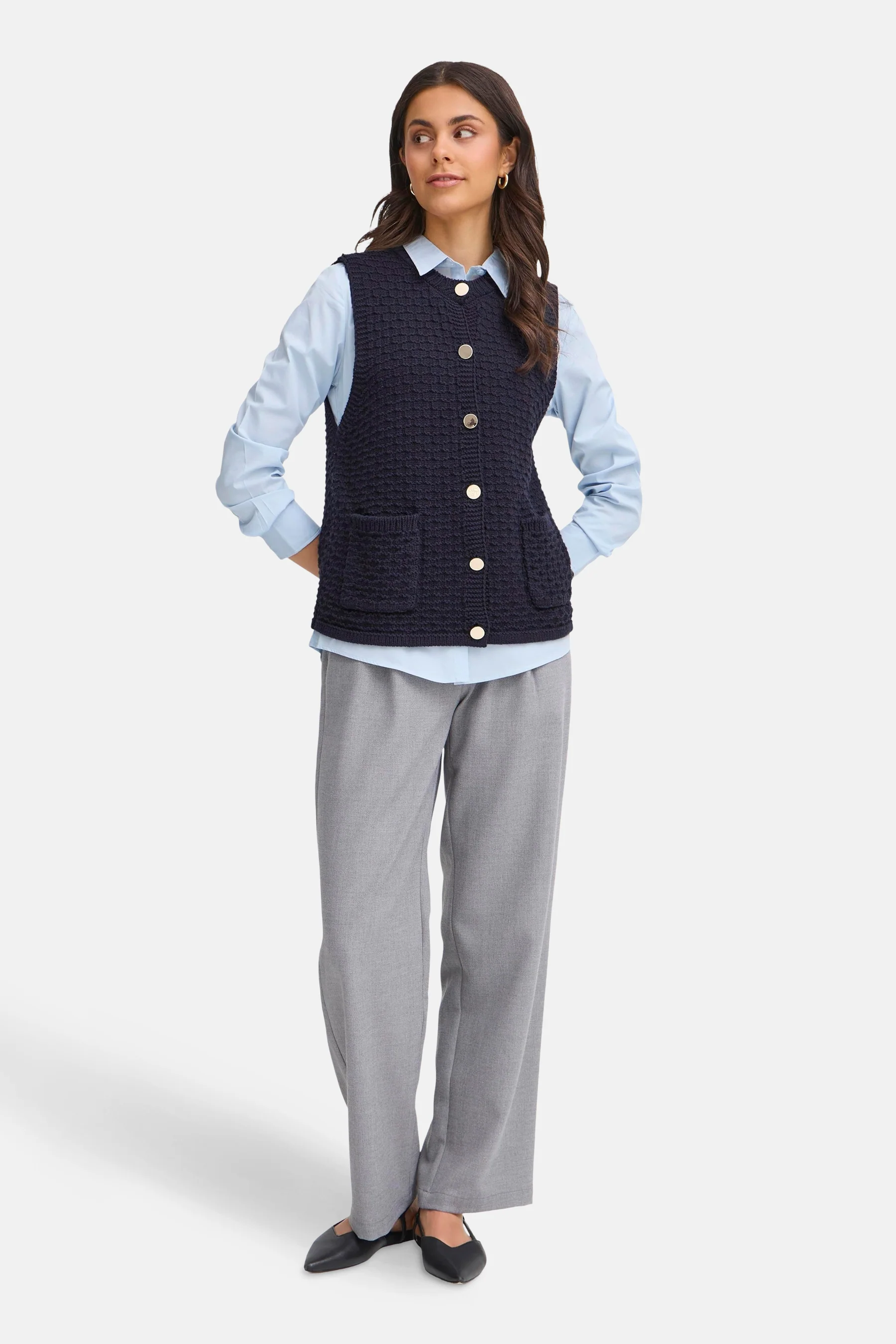 Gilet - blauw - Image 2