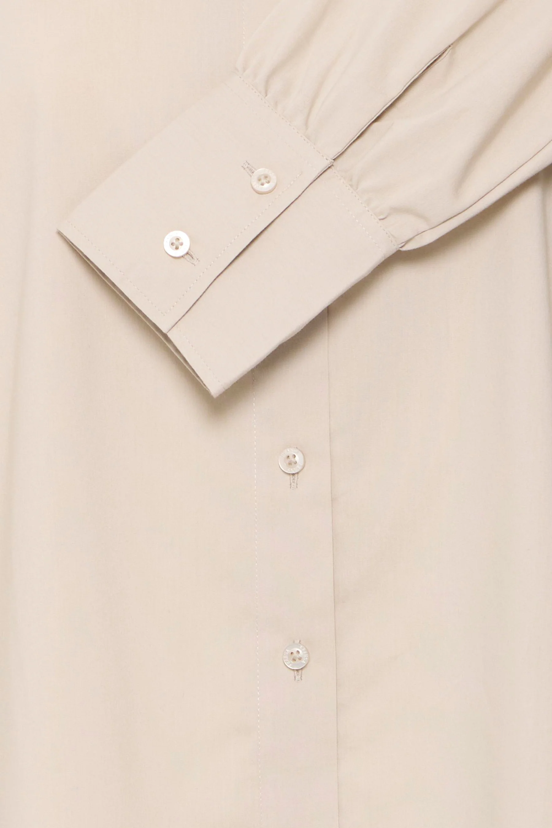 Hemd met lange mouwen - beige - Image 3