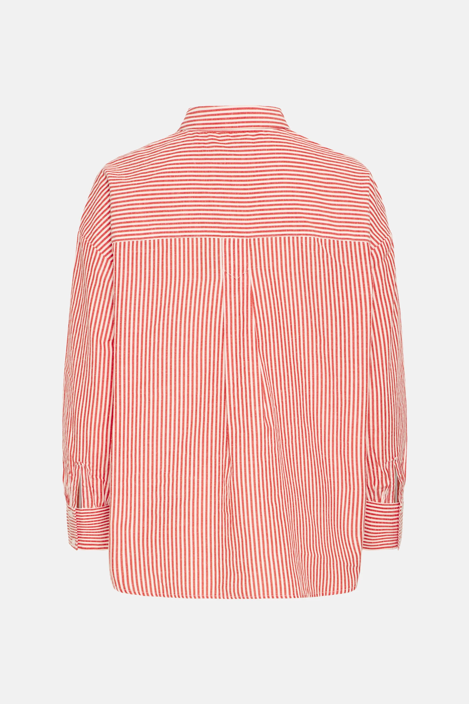 Hemd met lange mouwen - rood - Image 5
