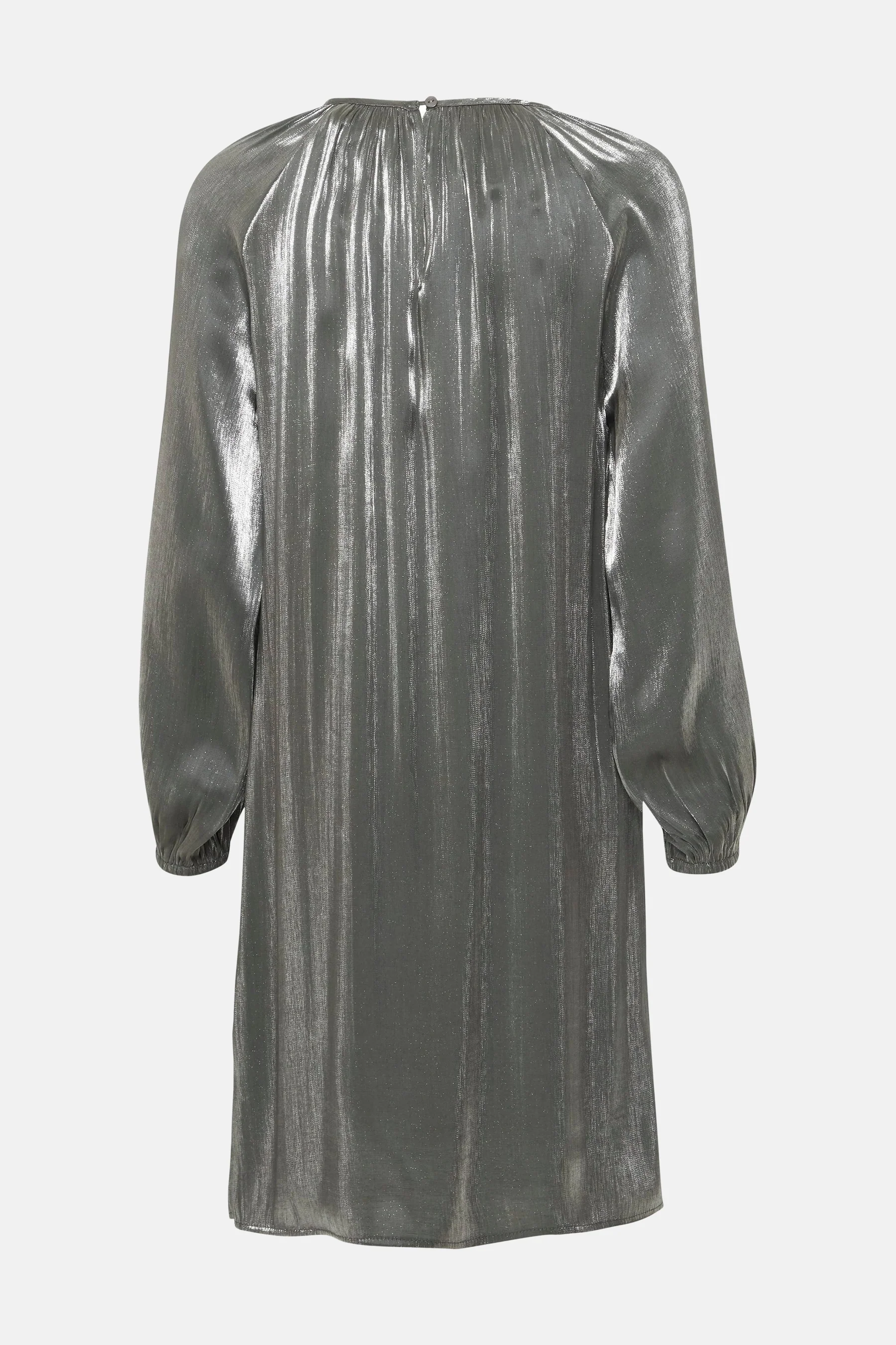 Kleedje met lange mouwen - zilver - Image 7