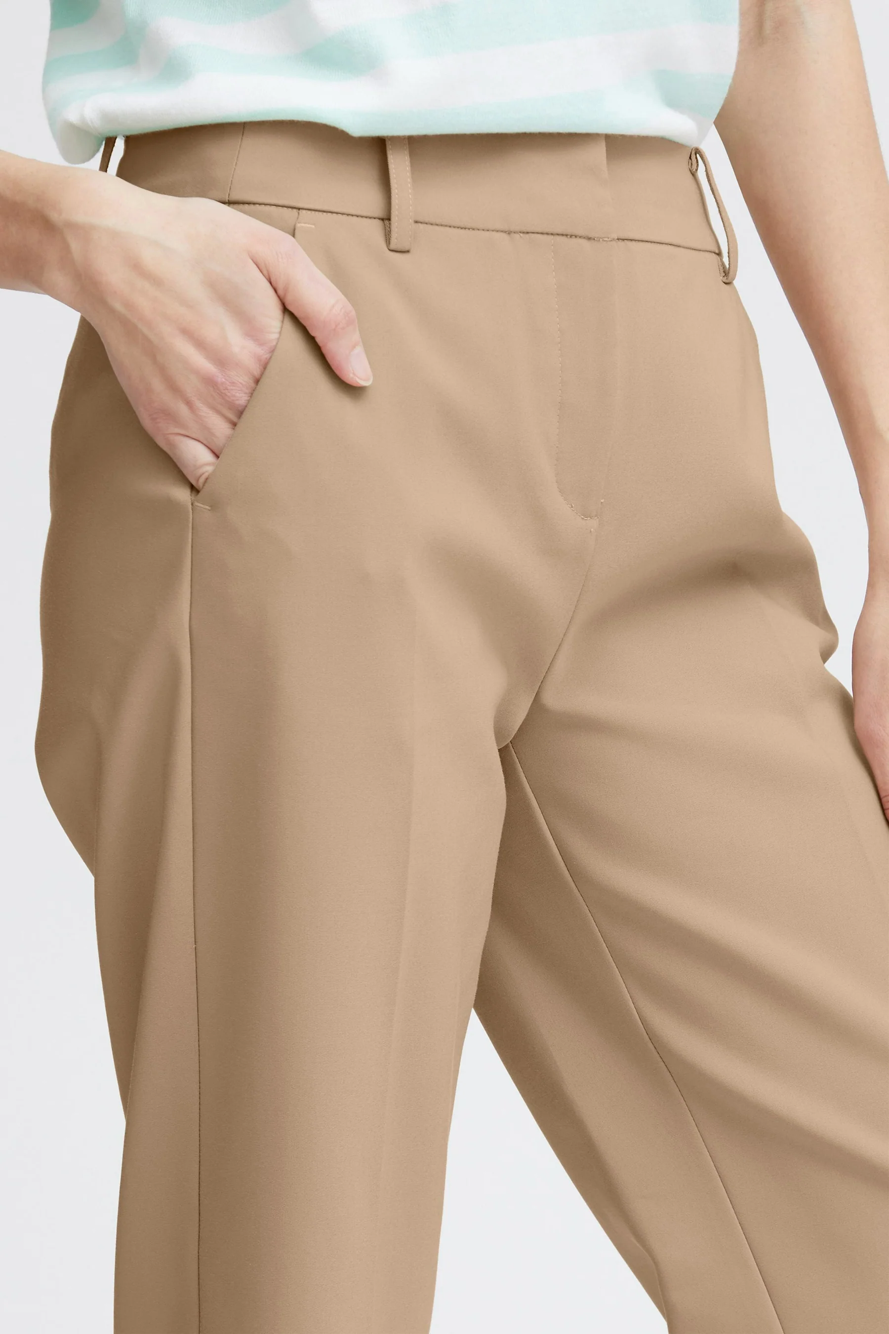 Kostuumbroek - beige - Image 4