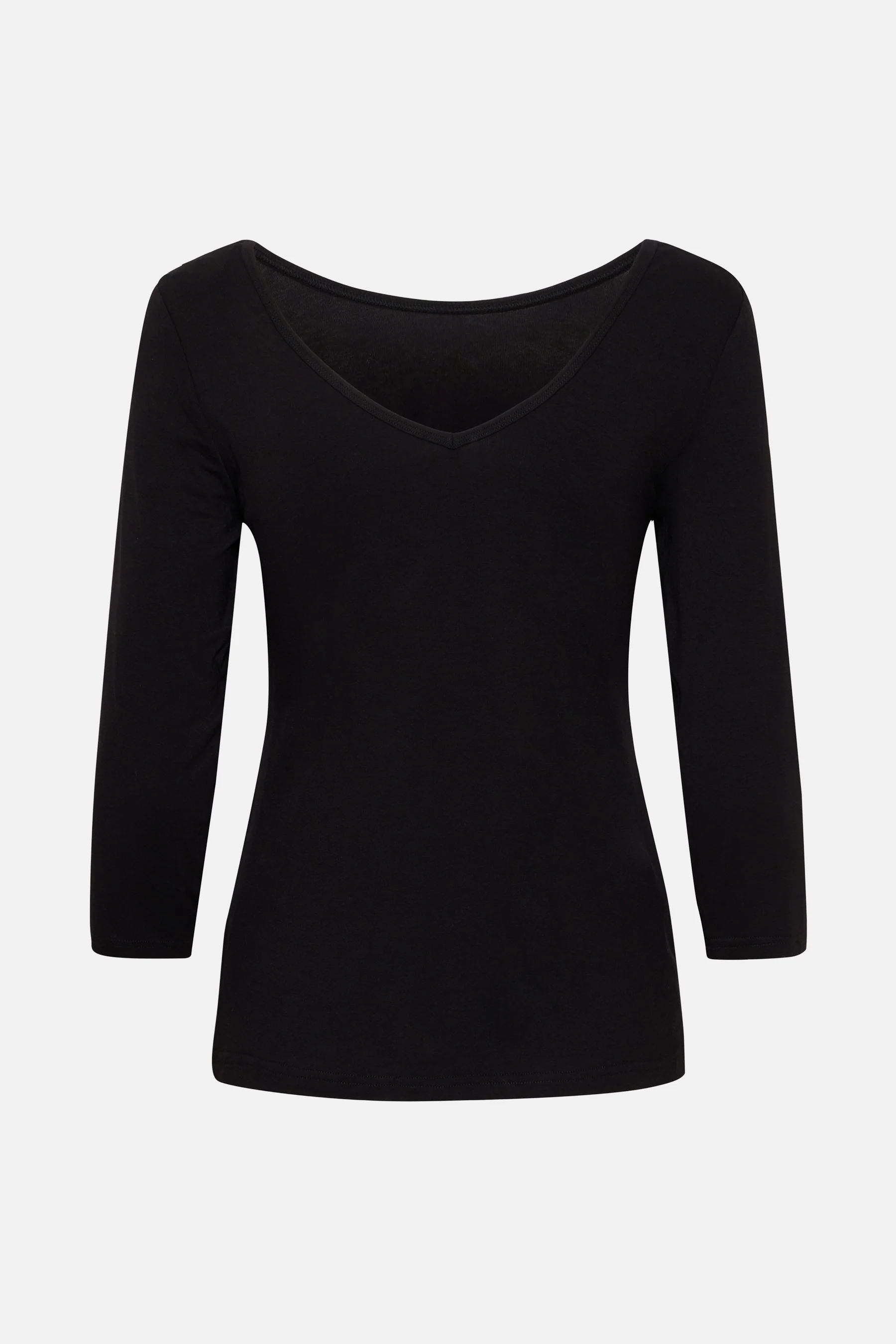 T-shirt met lange mouwen - zwart - Image 5